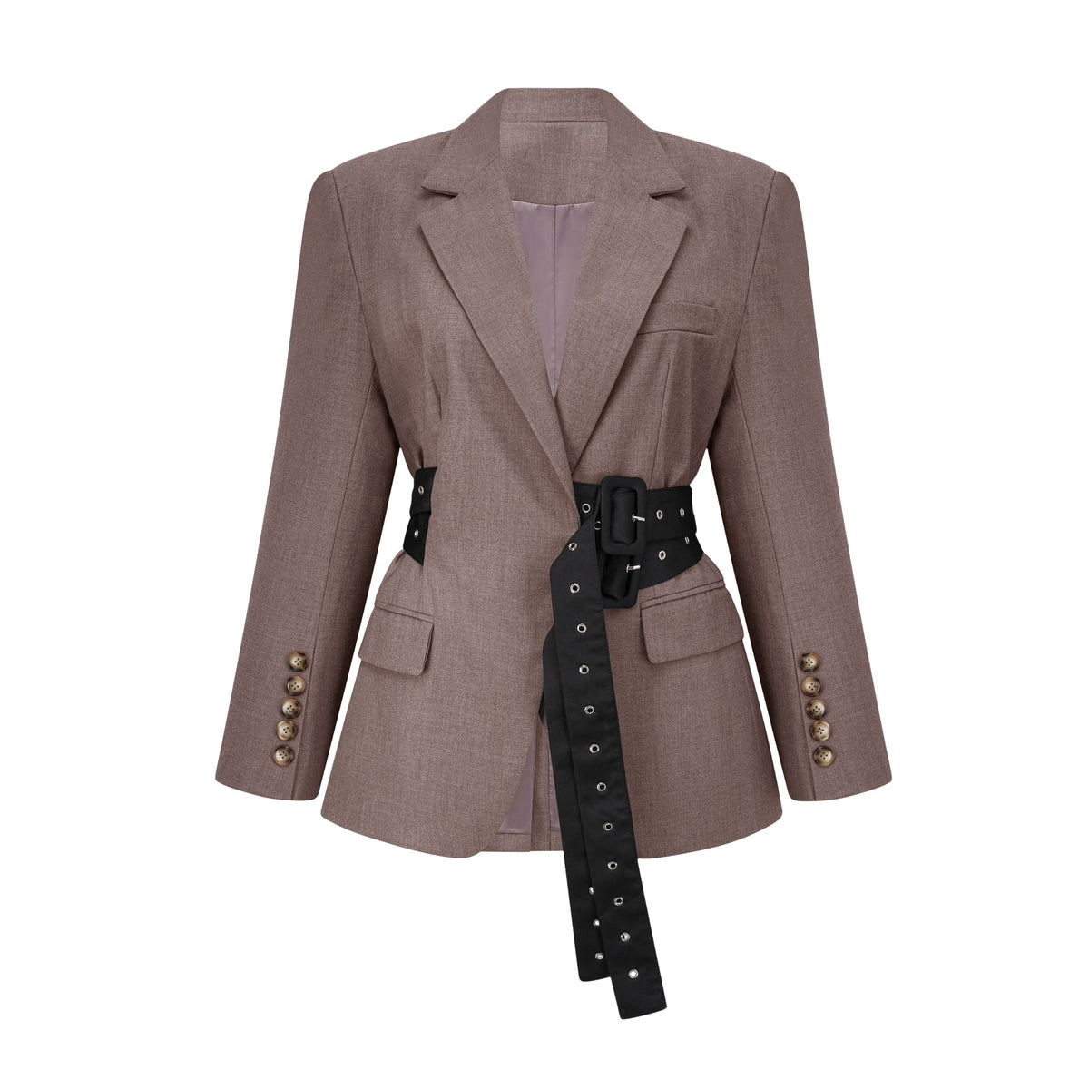 Thérèse Belted Waist Blazer (Final Sale-US Only)