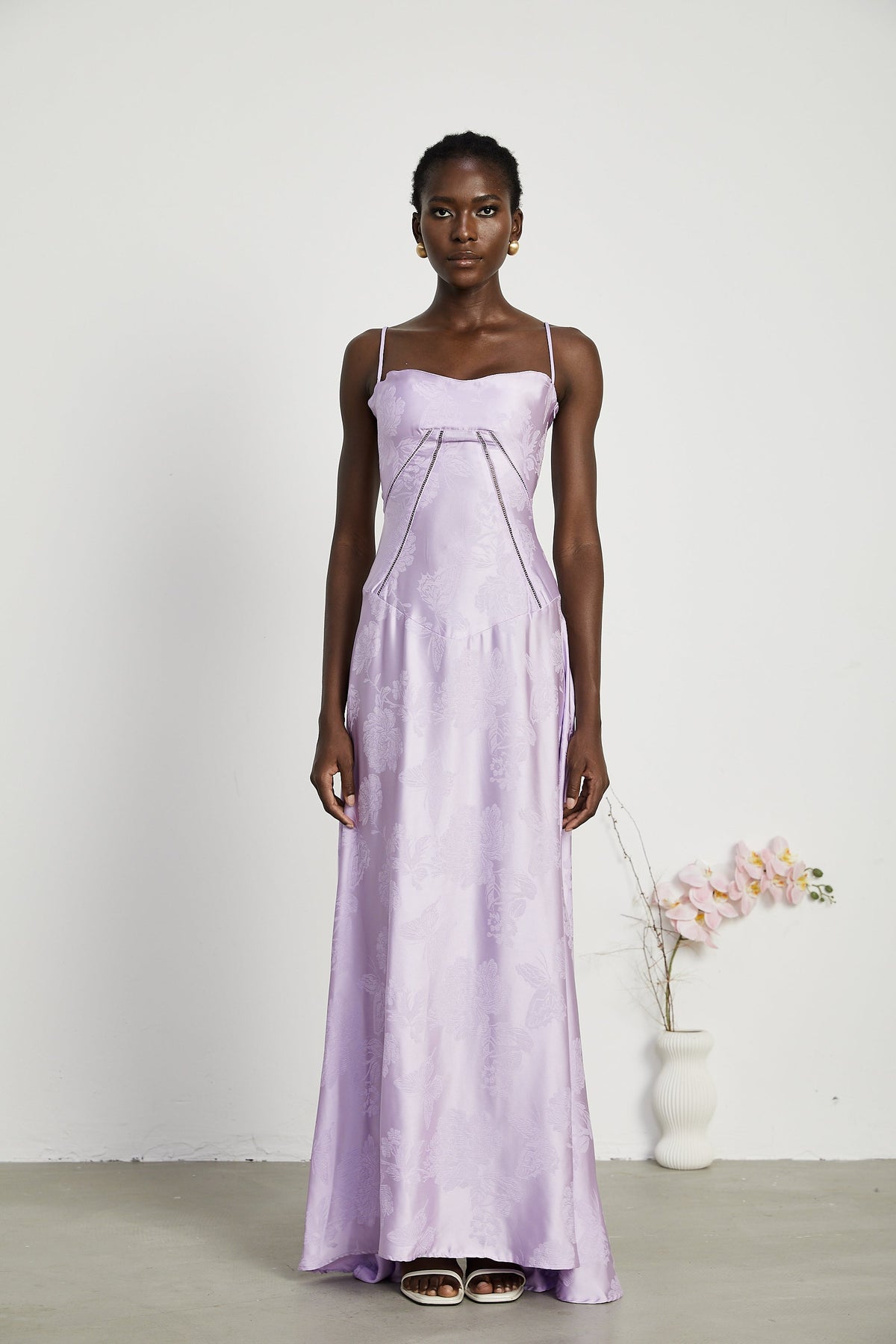 Adabella floral maxi dress