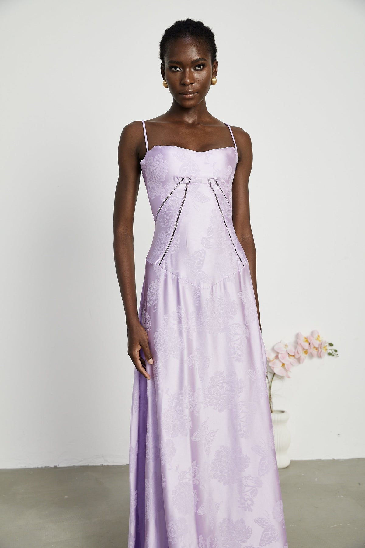 Adabella floral maxi dress