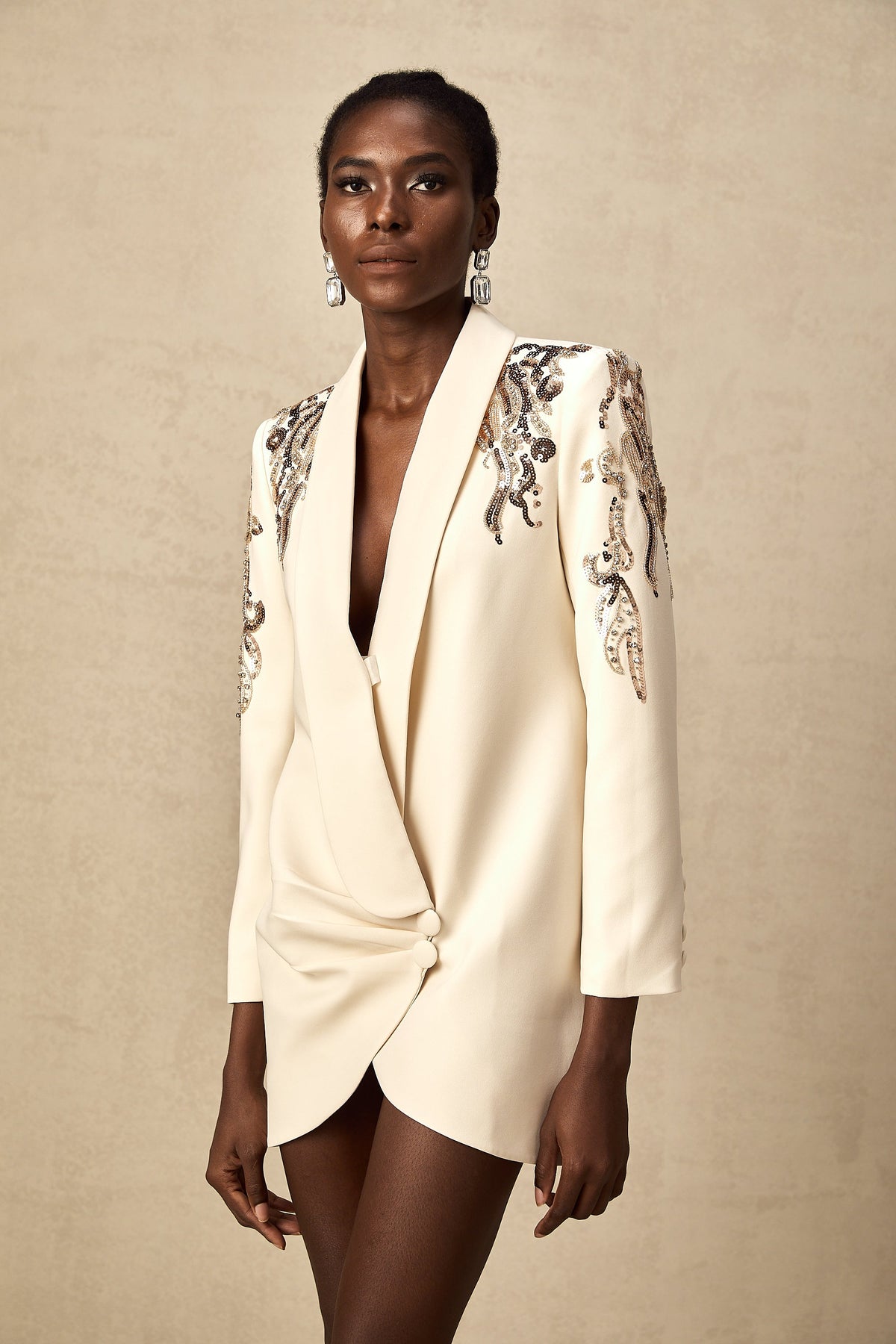 Éléna Embellished Sequined Blazer Dress (Final Sale-US Only)