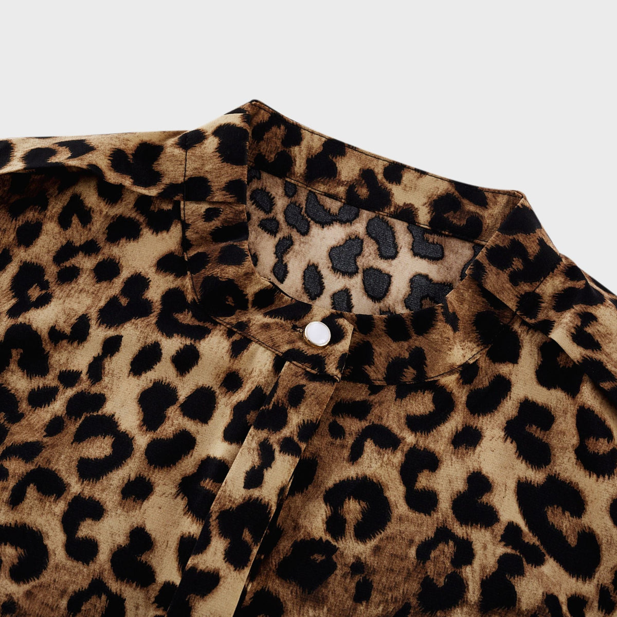 Geneviève leopard-print midi dress