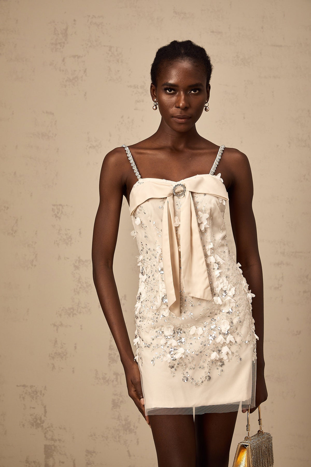 Esther sequin-embellished mini dress