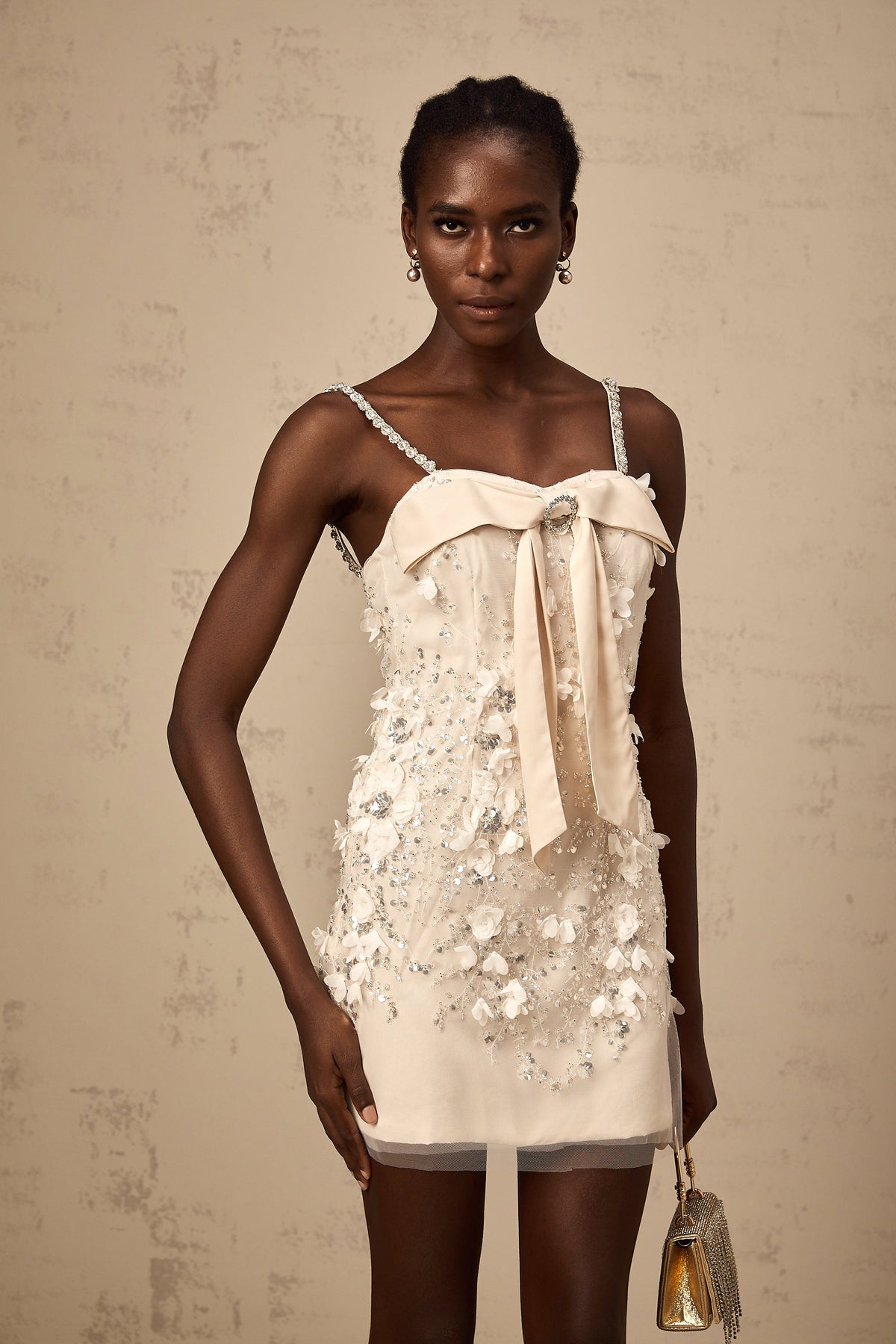 Esther sequin-embellished mini dress