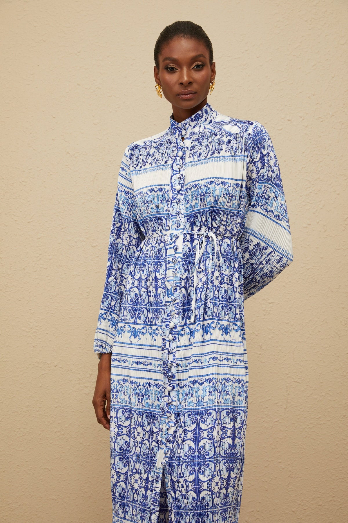 Graphique Blue Paisley Print Co-ord Set
