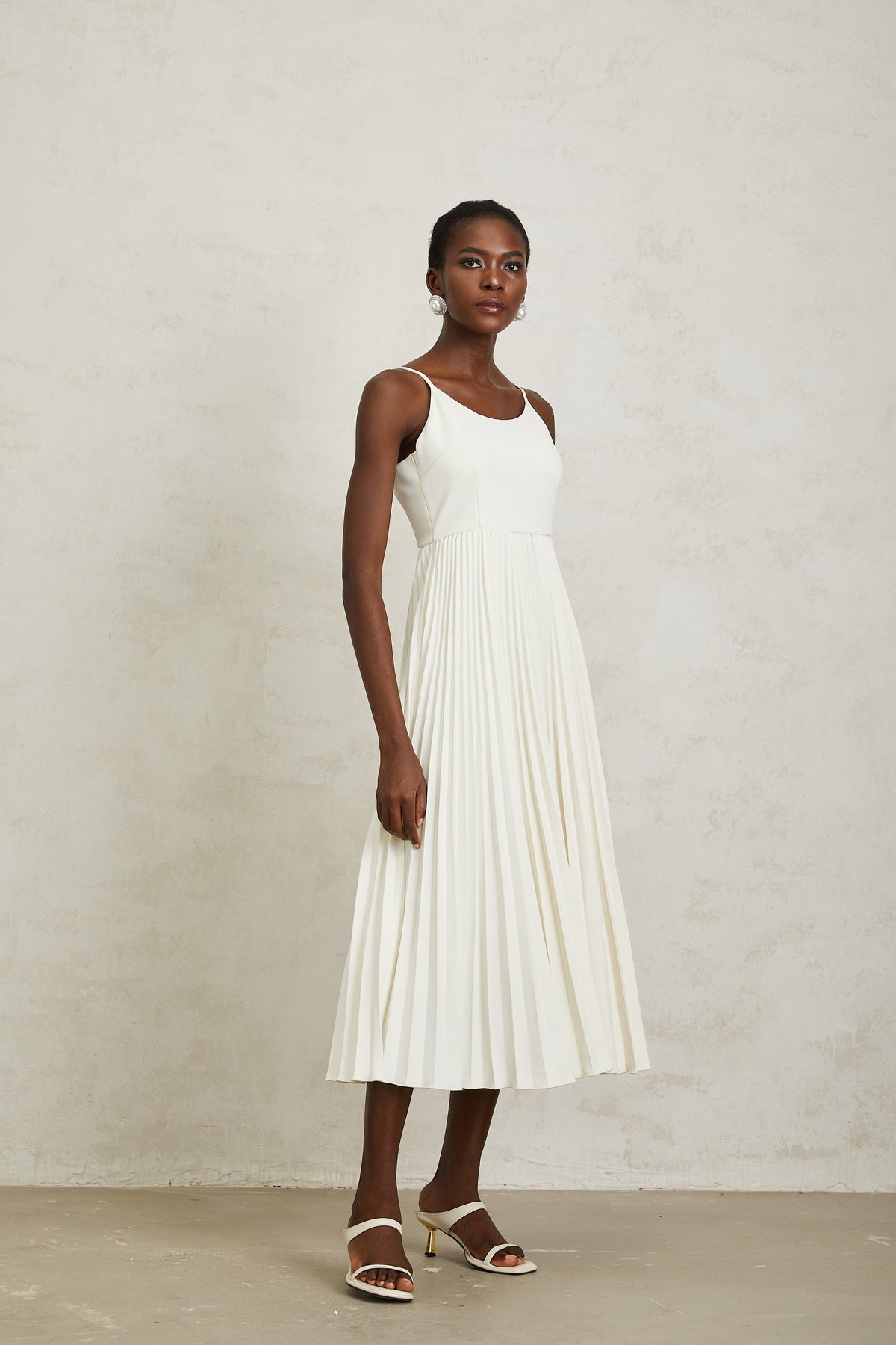 Calliopée White Floral Appliqué Jacket & Dress Set