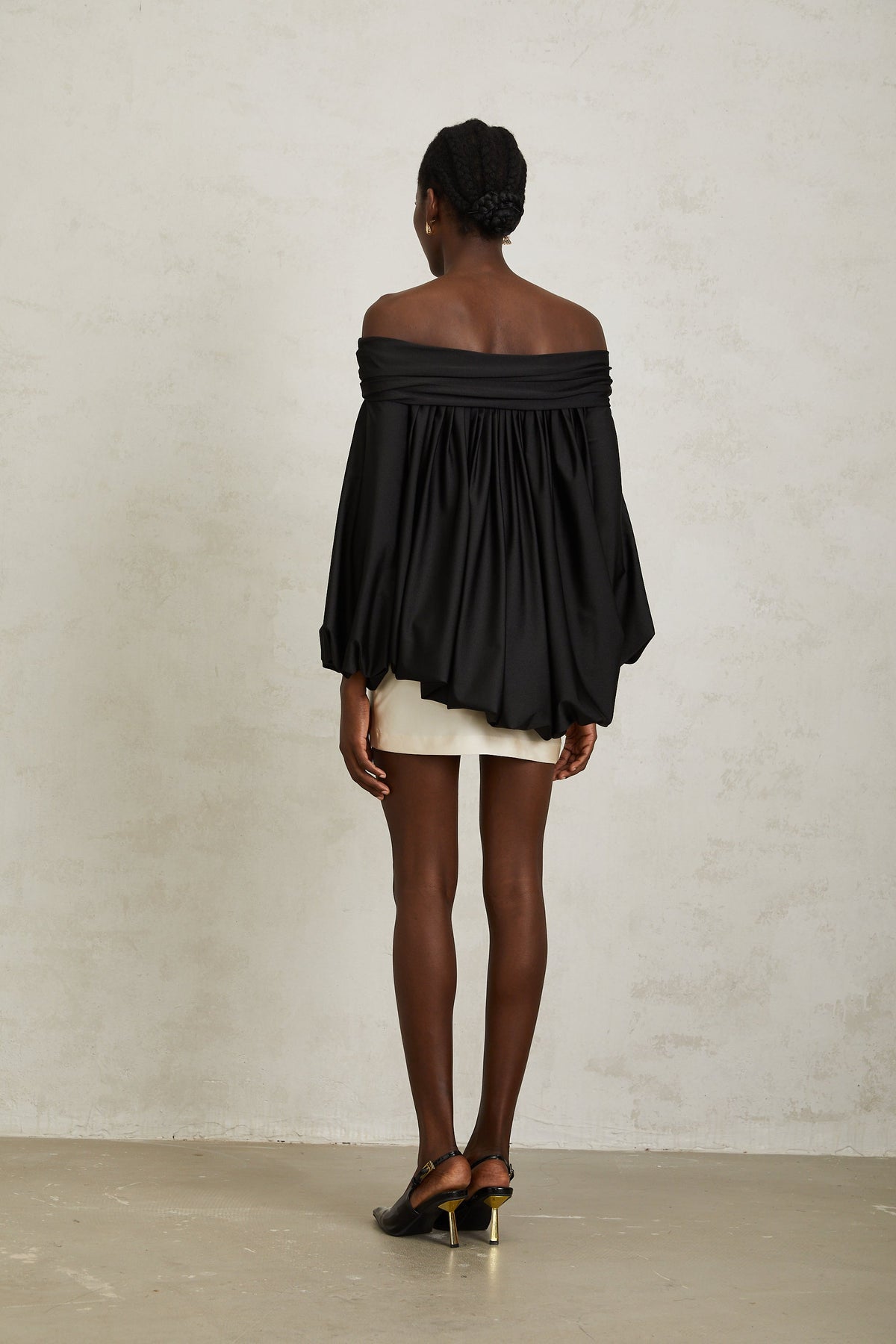 Irene Color Block Panelled Design Mini Dress