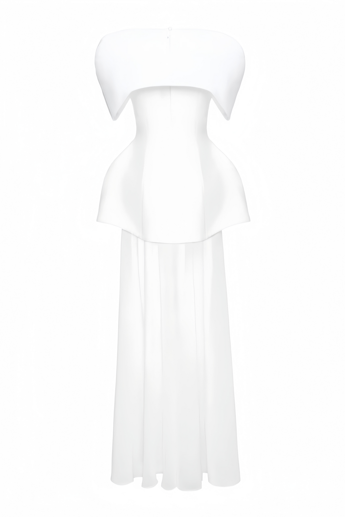 Auriane Layered Cape Sculptural Maxi Dress Set