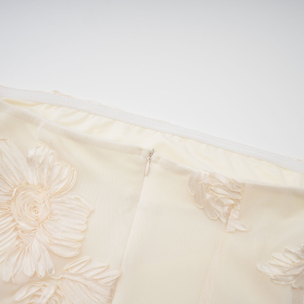 Melanie neutrals embroidered off-shoulder maxi dress (Final Sale-US Only)