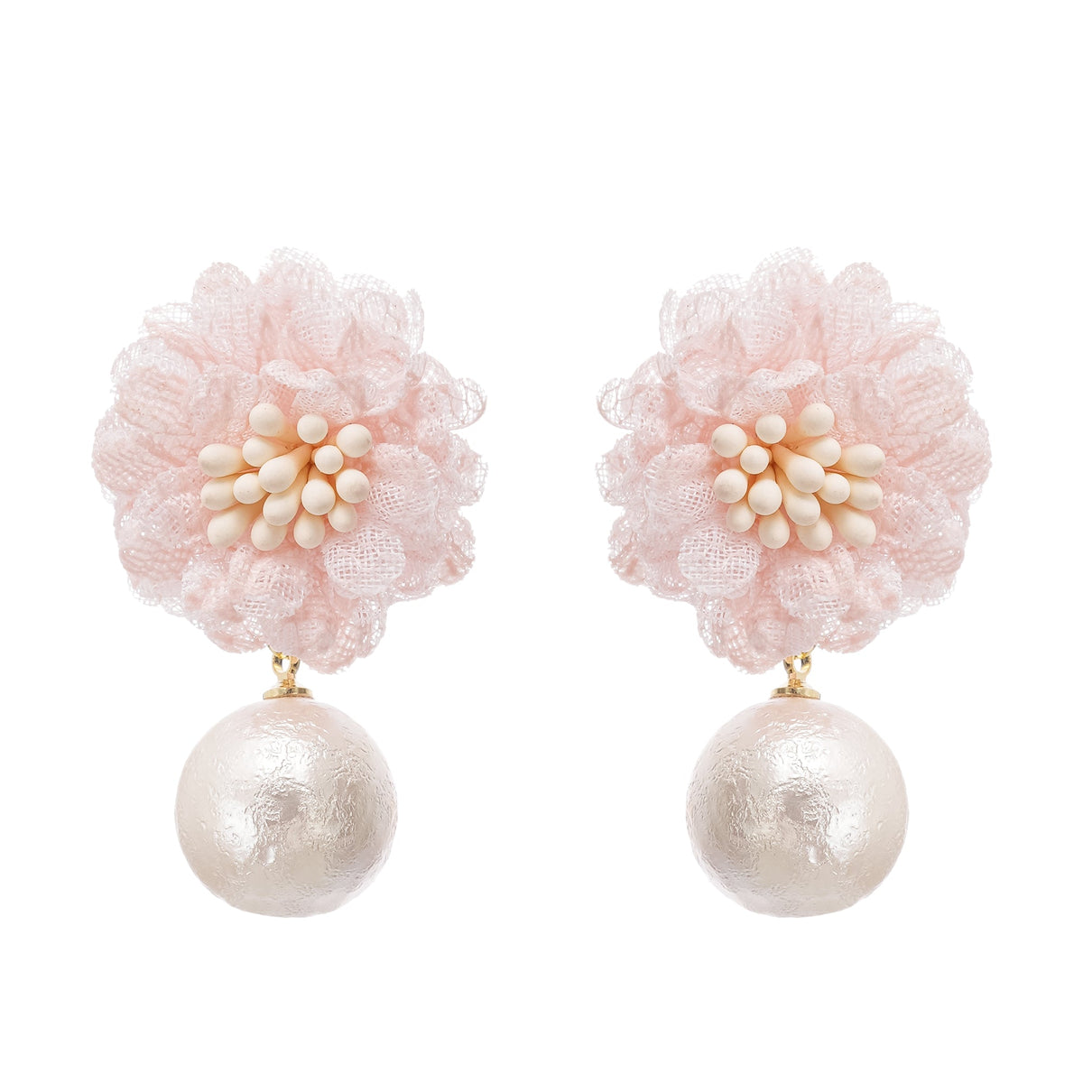 Capriana floral motif drop earrings