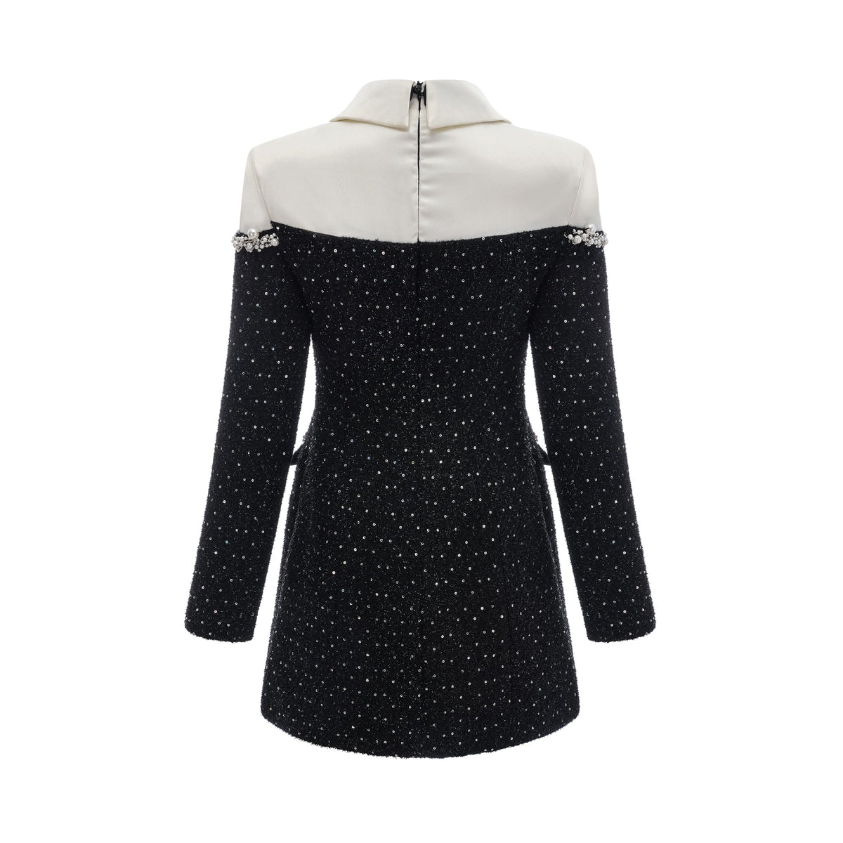 Éléonore faux-pearl tweed mini dress (Final Sale-US Only)