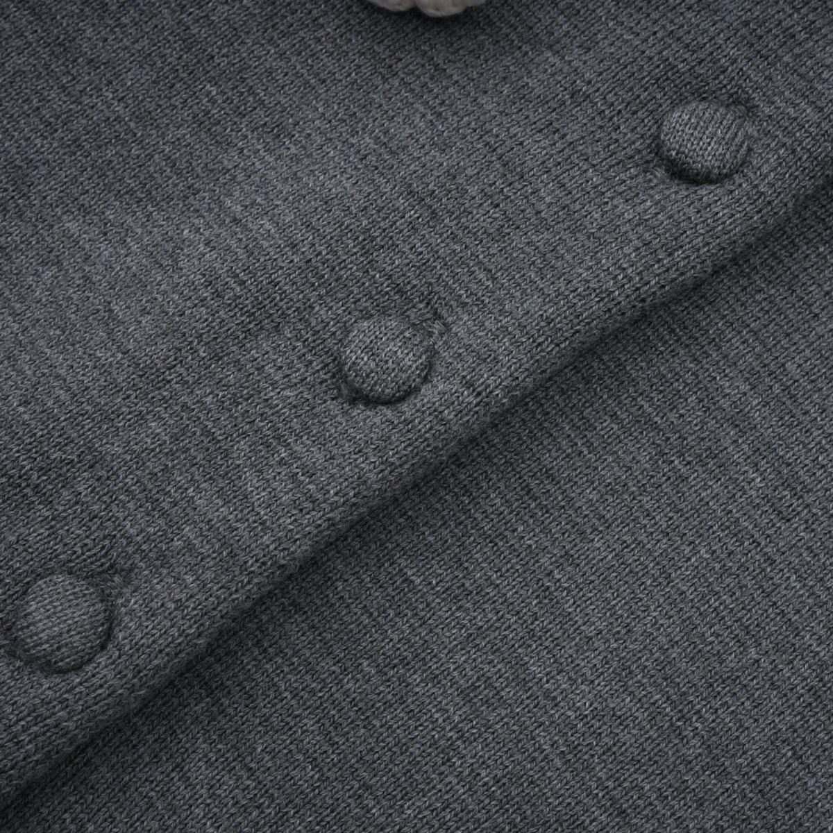 Lisette Grey 3D Petal Knit Cardigan (Final Sale-US Only)