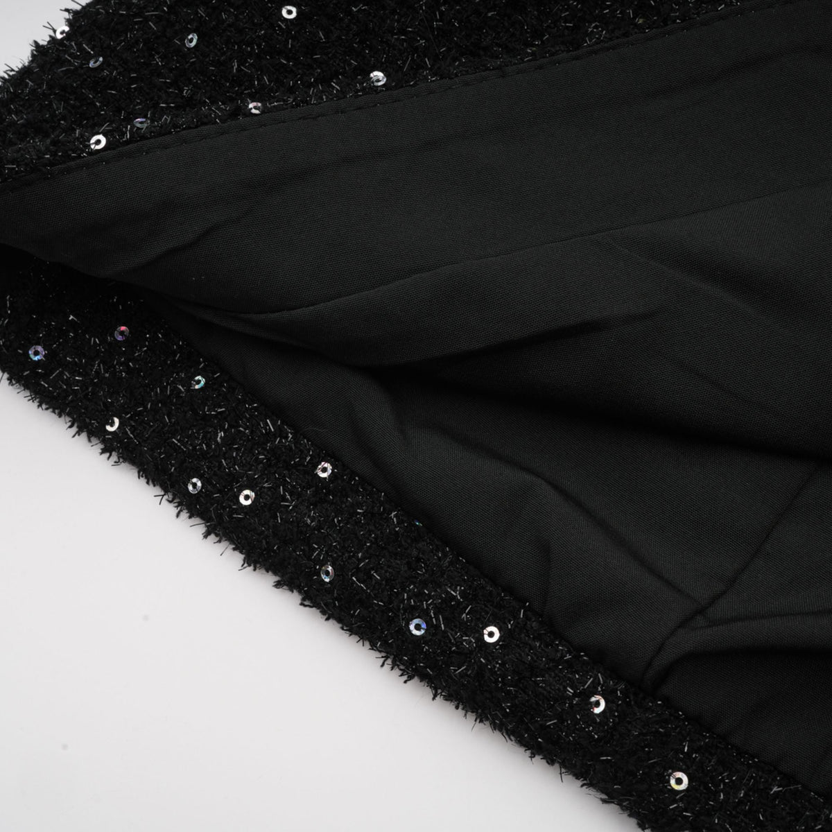 Éléonore faux-pearl tweed mini dress (Final Sale)