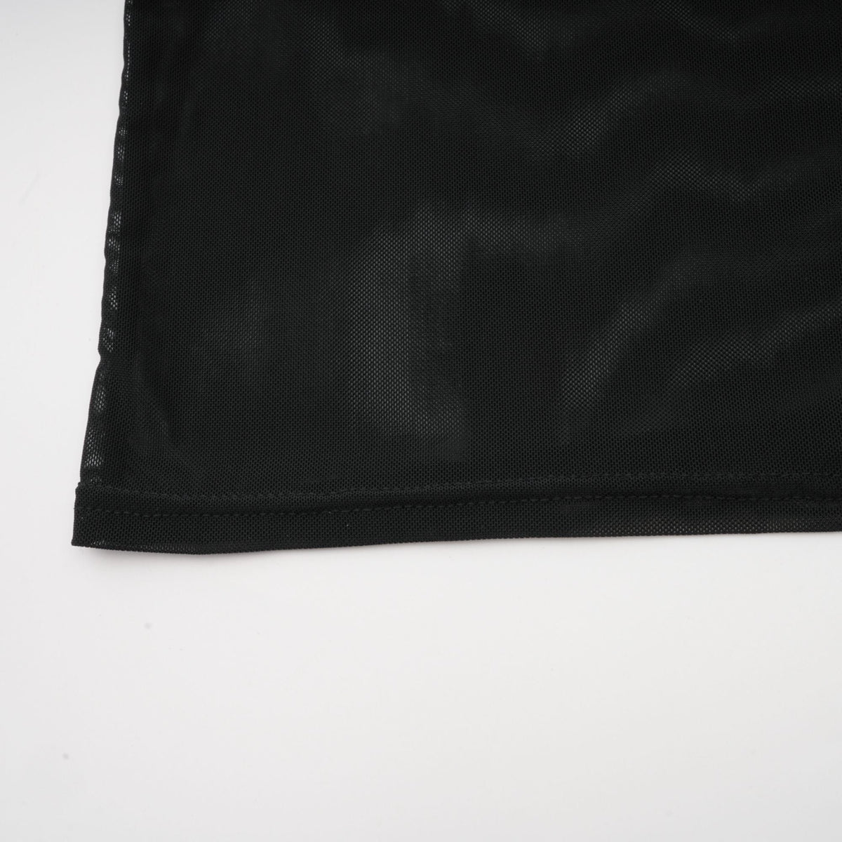 Ségolène black faux-fur tulle top (Final Sale)