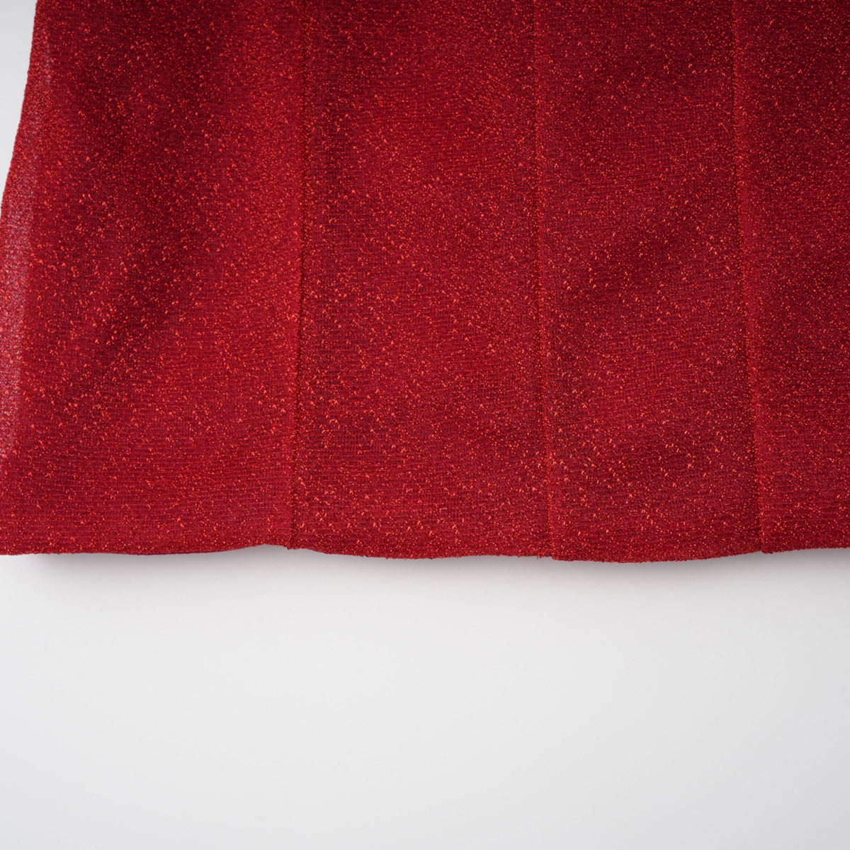 Orabelle Red Brilliance Drop Shiny Dress (Final Sale)