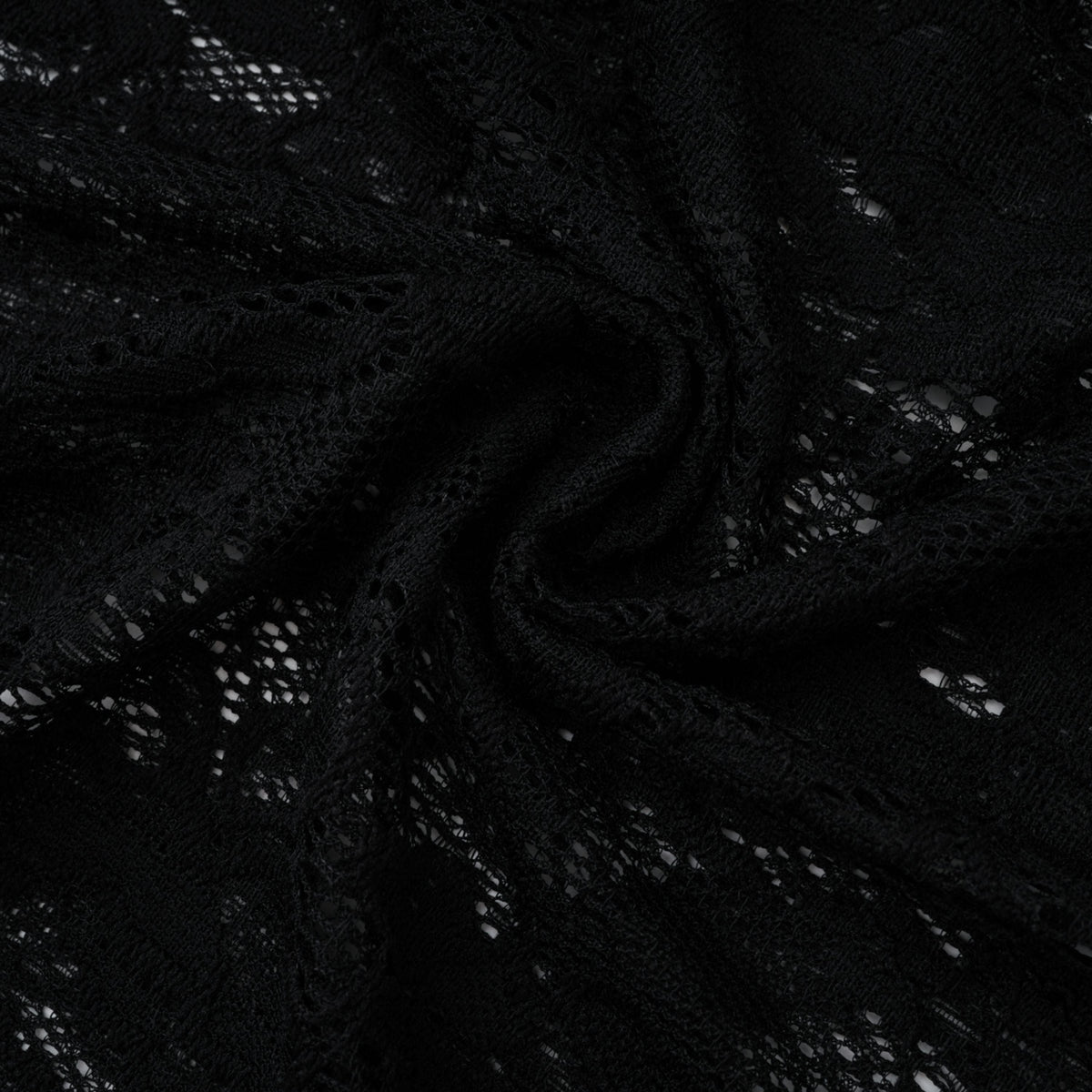 Frida Black Semi-Sheer Lace Bodysuit & Skirt Set