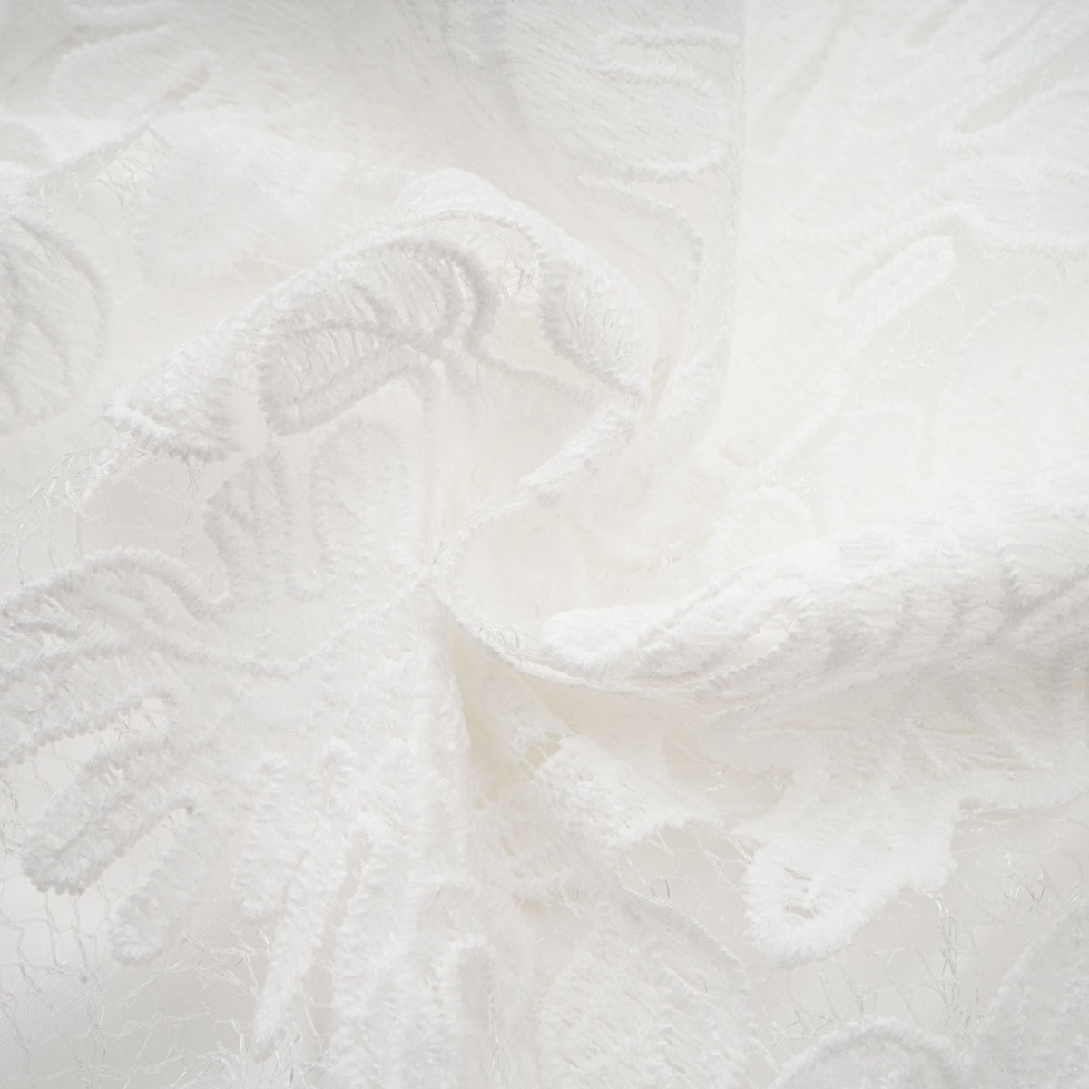 Madeleine white panelled embroidery midi dress