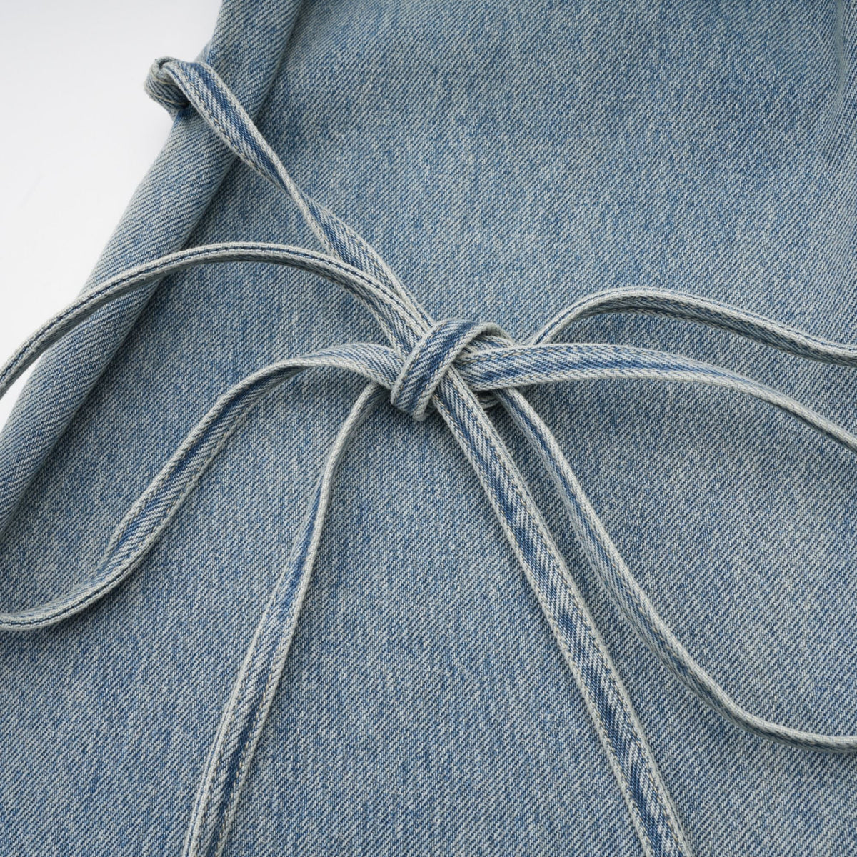 Géraldine strap-detail jeans (Final Sale-US Only)