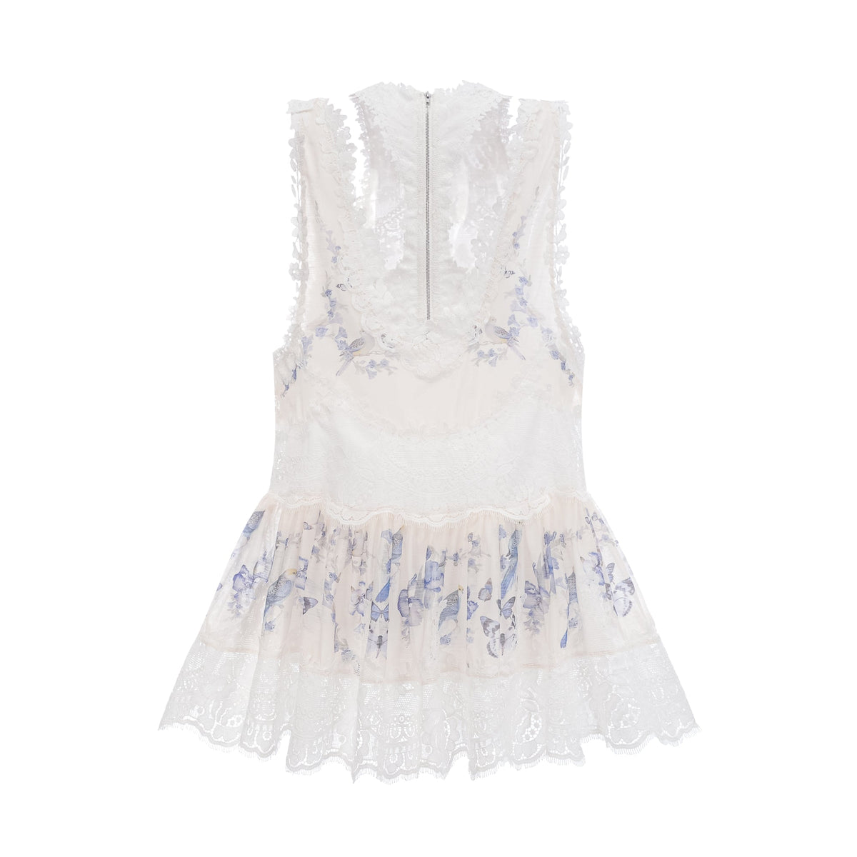 Dionne lace patch mini dress