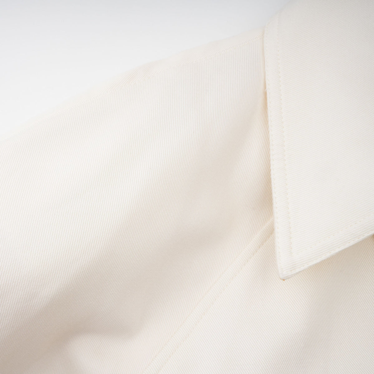 Ambre Cream White Belted Trench Coat (Final Sale-US Only)