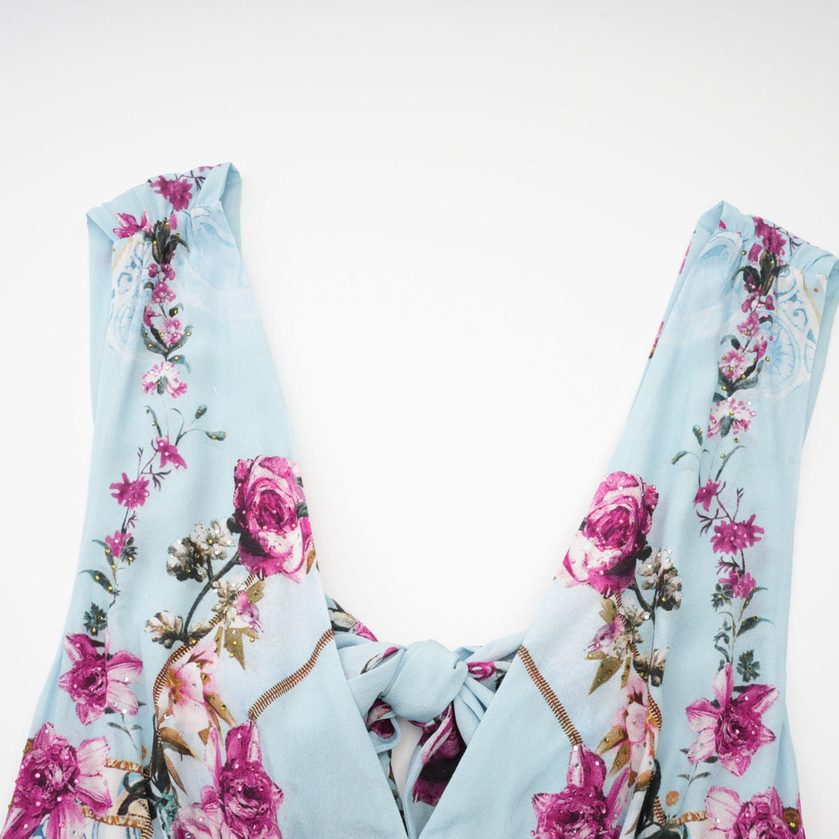 Victoire floral-printed midi dress