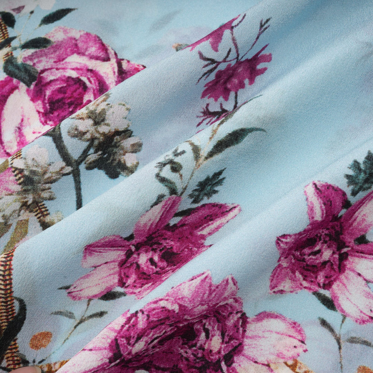 Victoire floral-printed midi dress