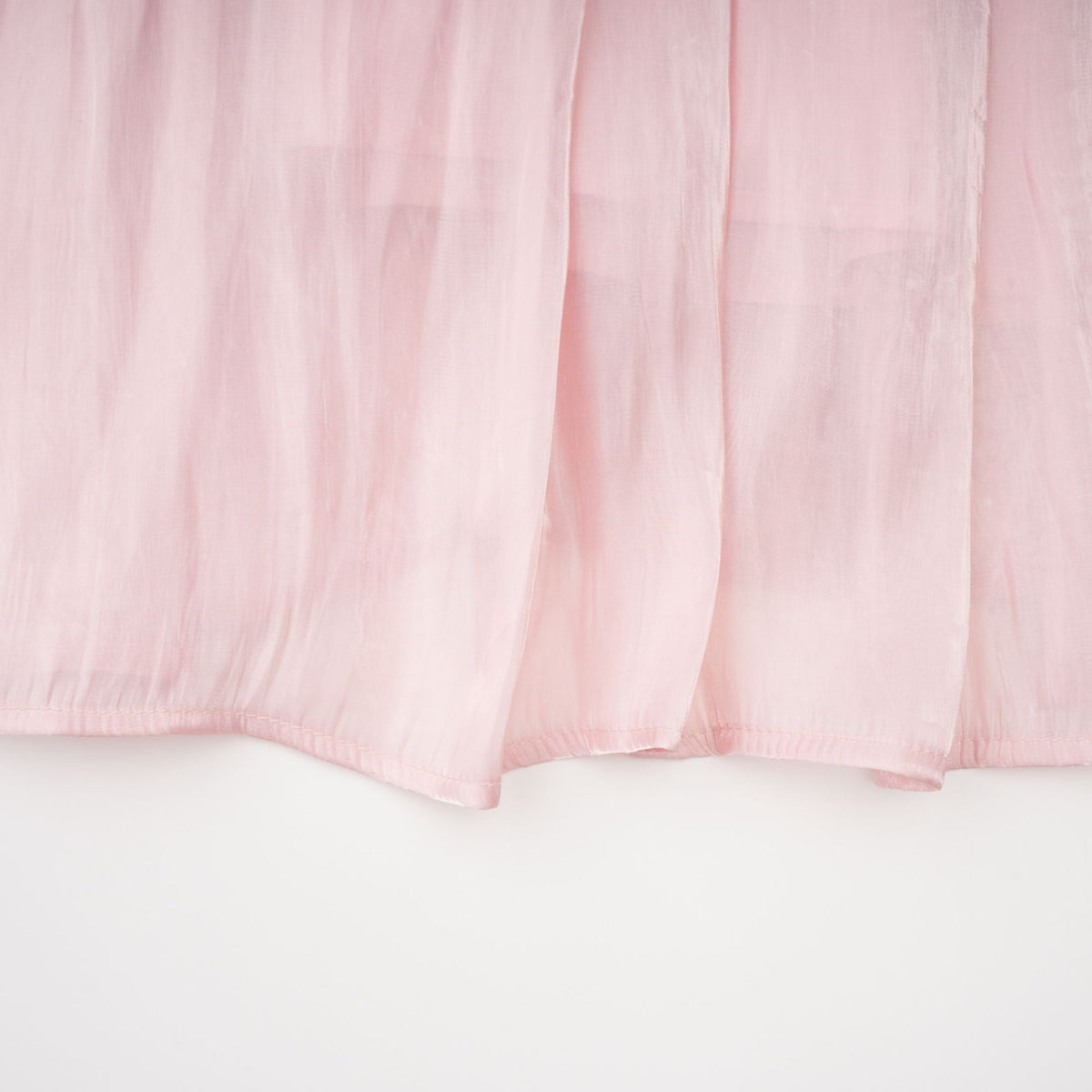 Sarolta Pink Glossy Ruched Maxi Dress