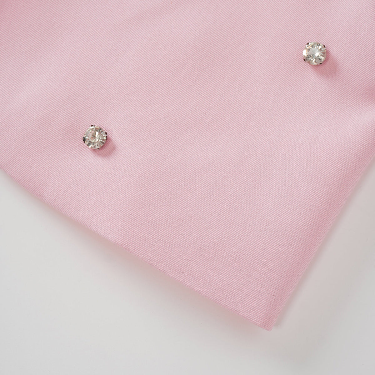 Valéria Pink Crystal Embellished Jacket & Dress Set (Final Sale)