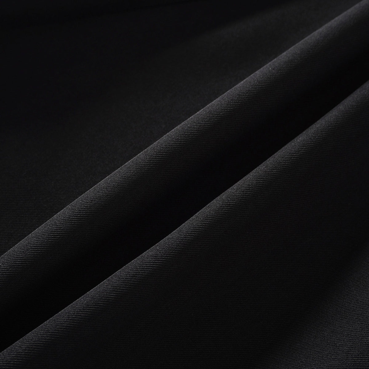 Quirine halterneck bow-detail mini dress in Black