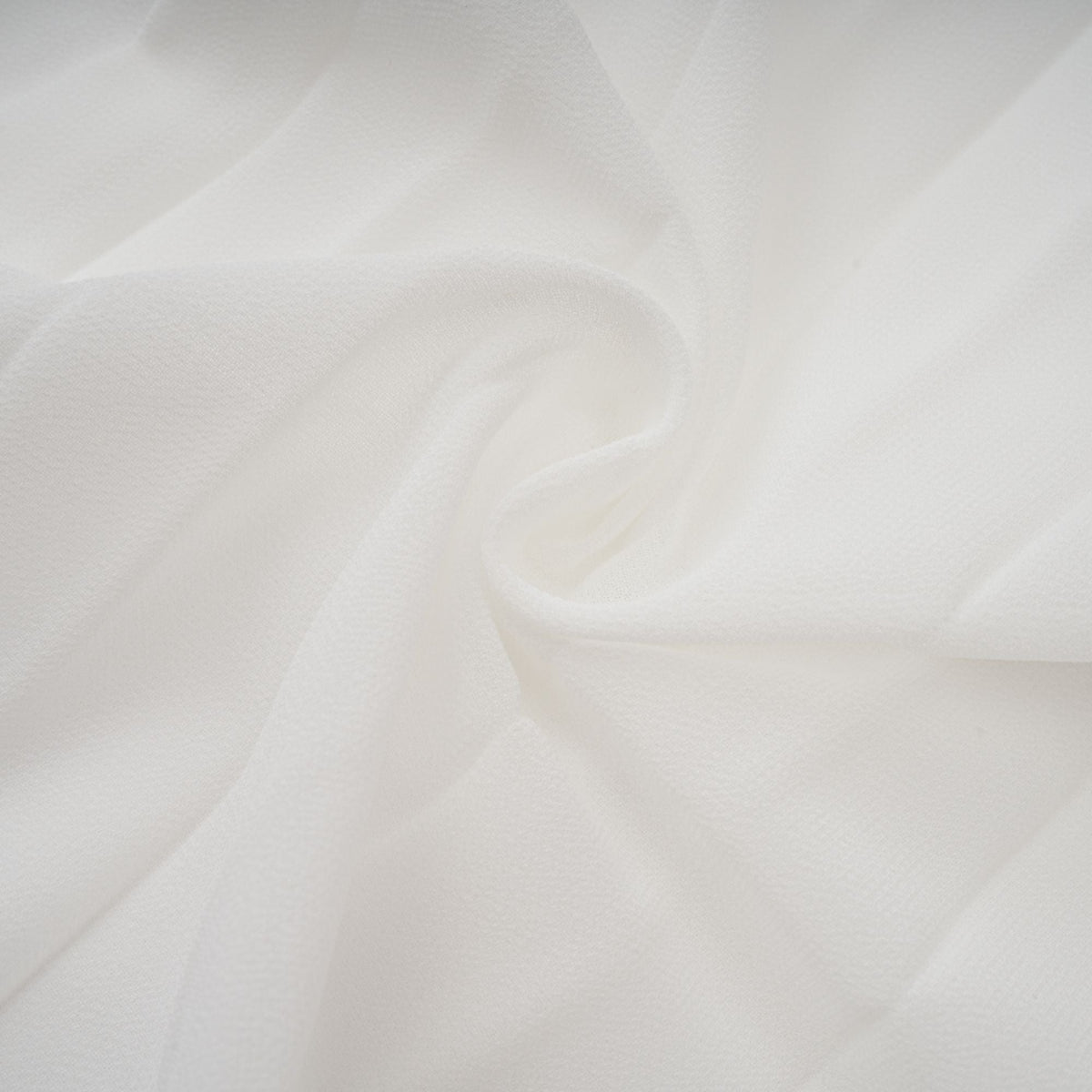 Doux White Ruffled Trim Pleated Midi Dress