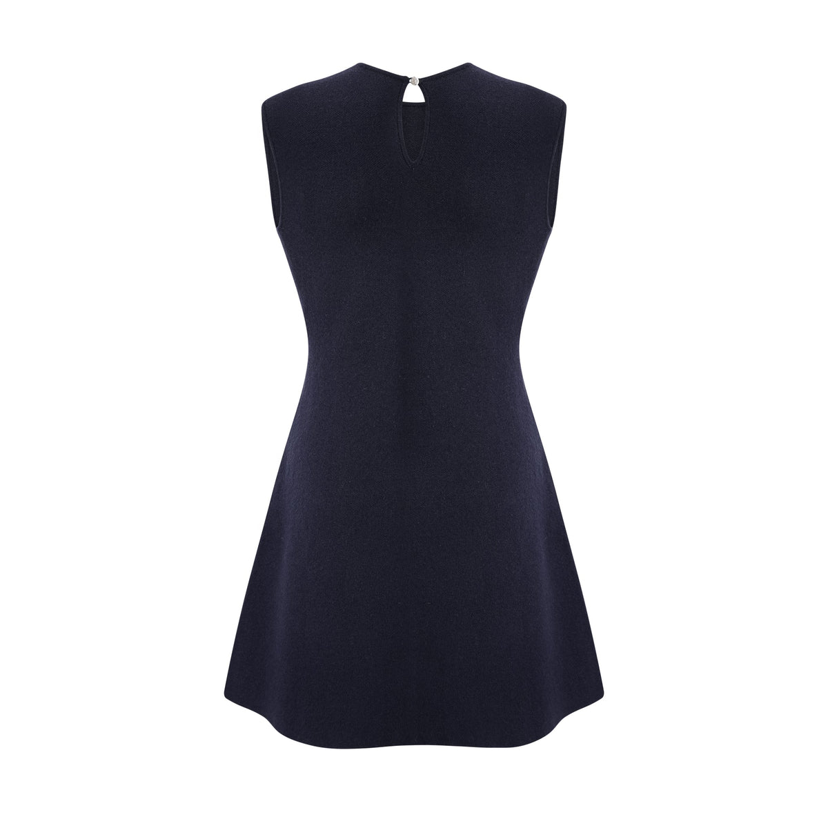 Clarisse dark-blue knitted top & dress matching set (Final Sale-US Only)