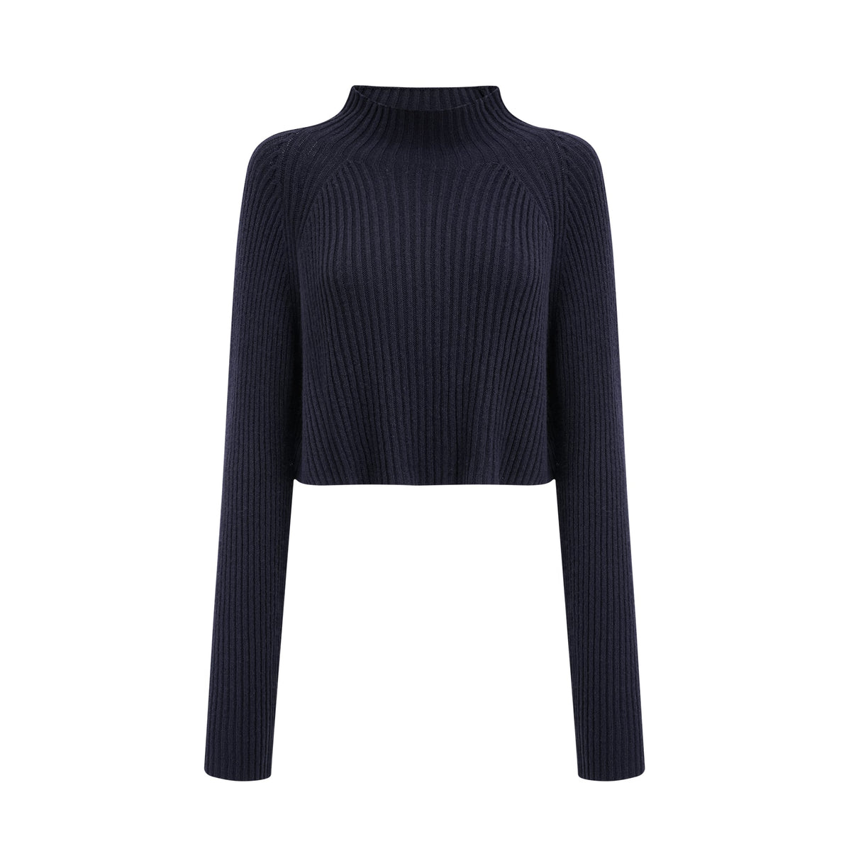 Clarisse dark-blue knitted top & dress matching set (Final Sale-US Only)