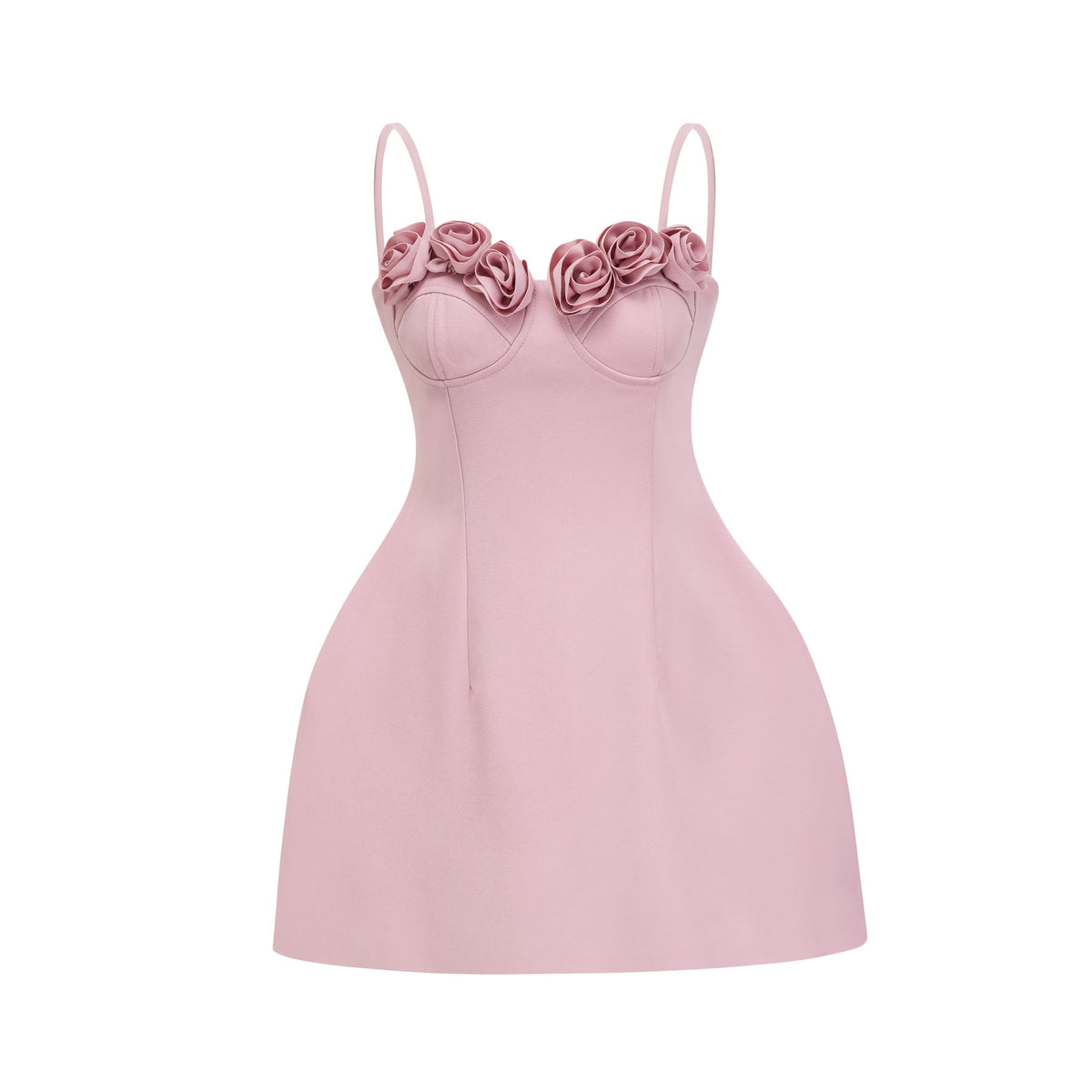 Pauline faux-flower mini dress (Final Sale-US Only)