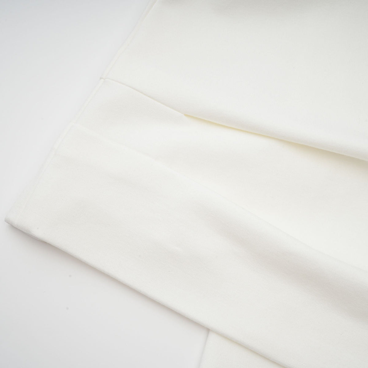 Hanna white ruched cropped top