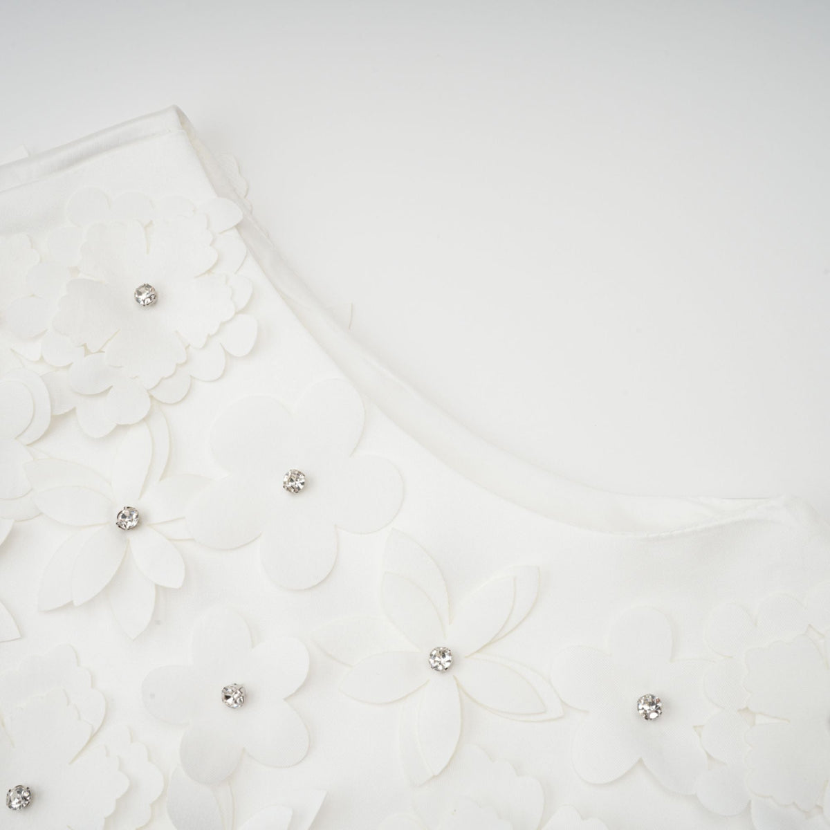 Genevieve faux-flower mini dress (Final Sale-US Only)