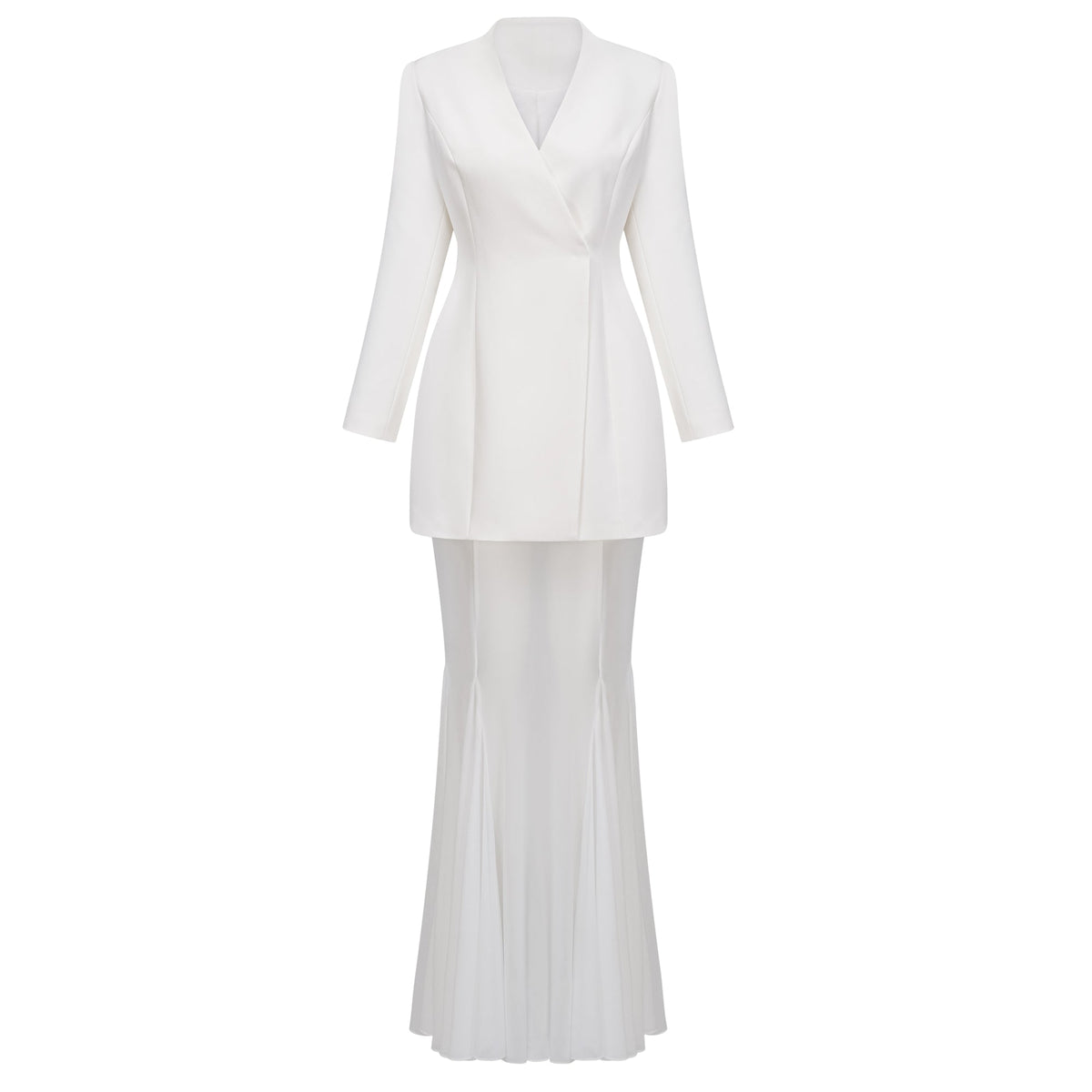 Enora Barrel Design Jacket & Skirt Set (Final Sale-US Only)