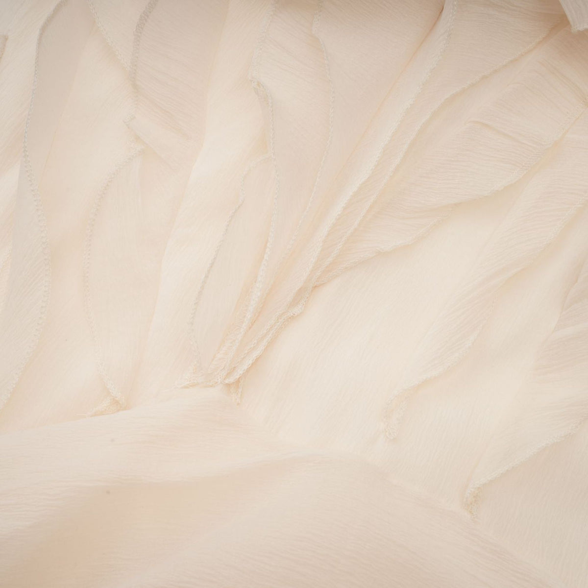 Hélène faux-flower layered ruffled mini dress