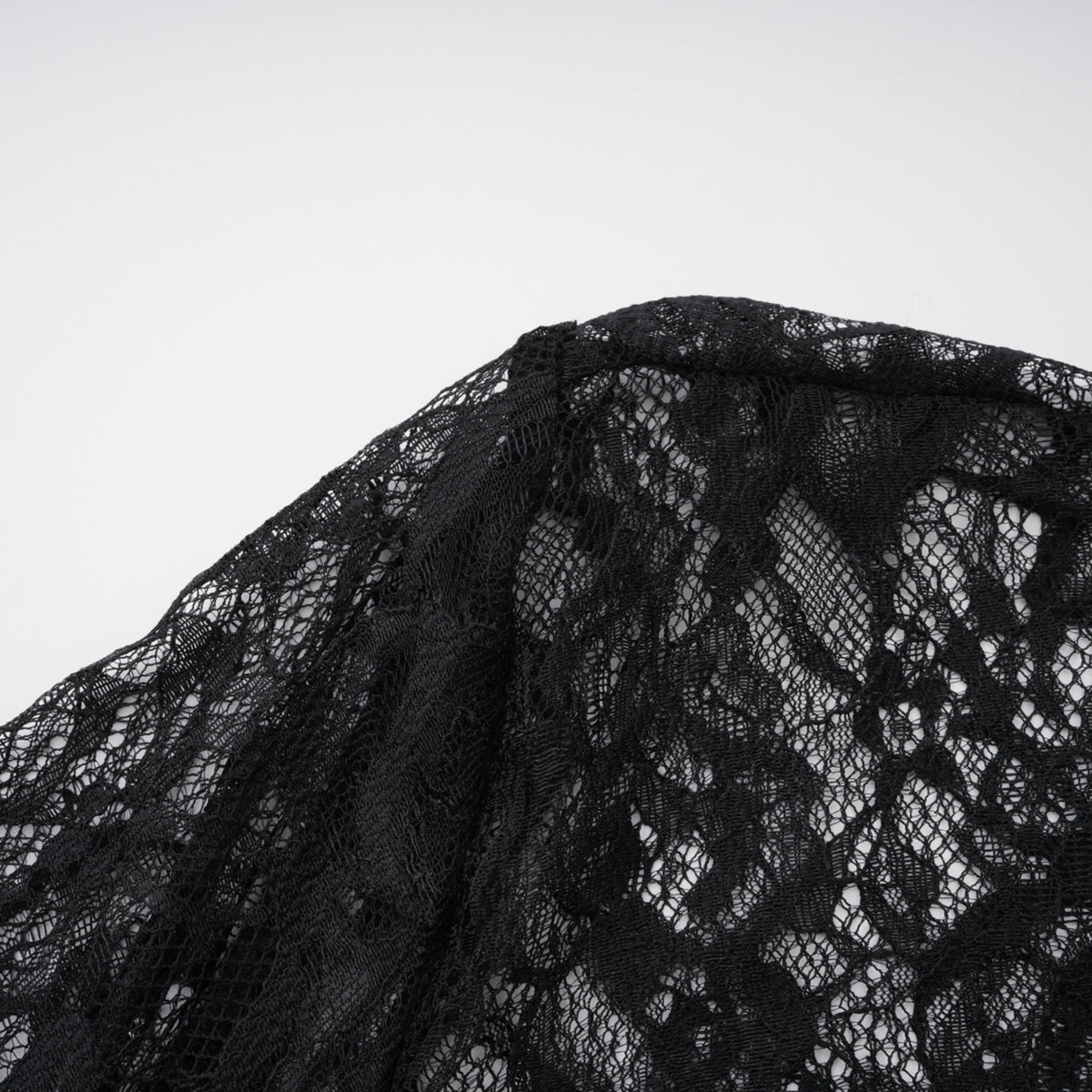 Bokamoso Black Lace Panel Maxi Gown (Final Sale-US Only)