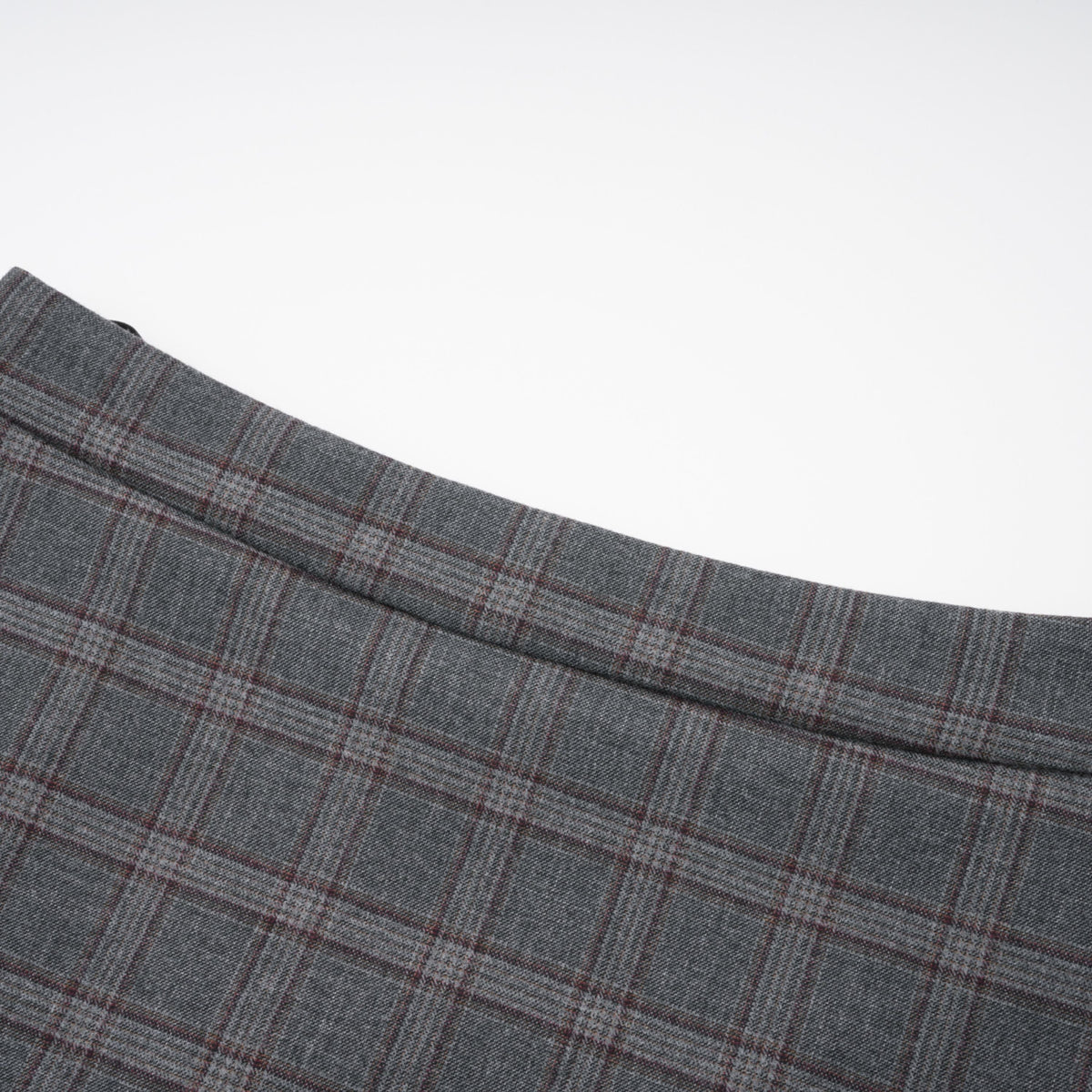 Serena Grey Cut Out Checked Blazer & Skirt Set (Final Sale)