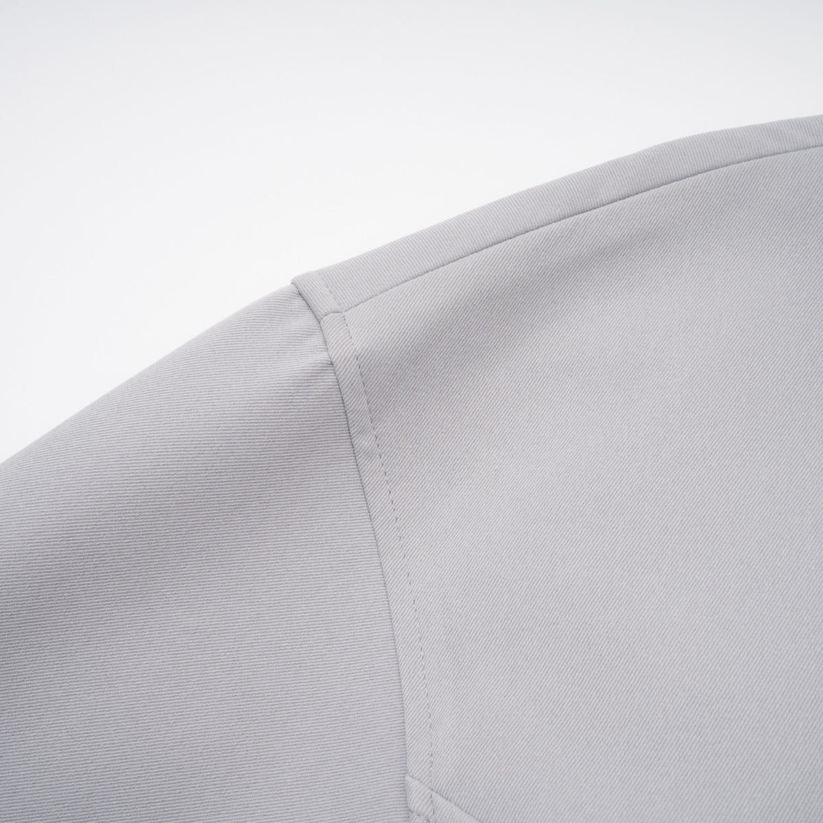 Vilma Grey Leather Collar Hunting Jacket