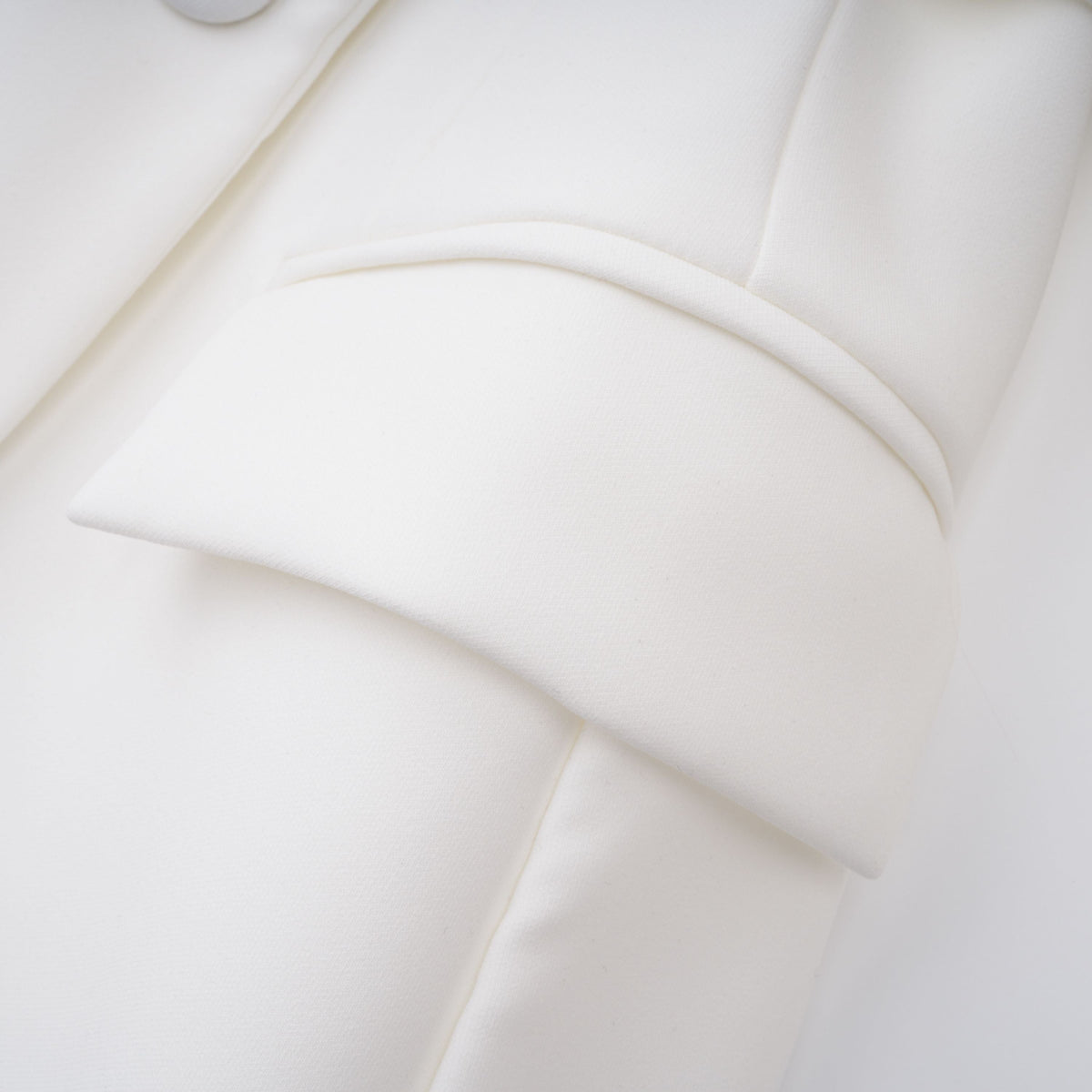 Osanne White Double Breasted Blazer Mini Dress (Final Sale-US Only)