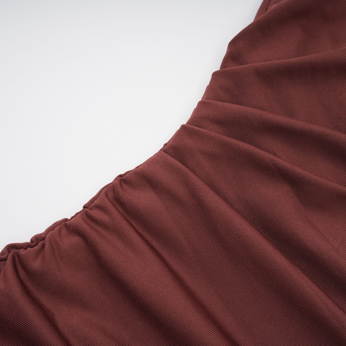 Seren Brown Ruched Tulle Panel Maxi Dress (Final Sale-US Only)