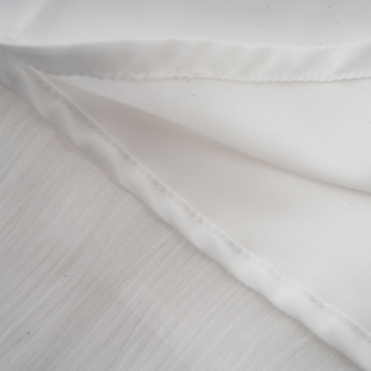 Rosier white fully-pleated cinched mini dress