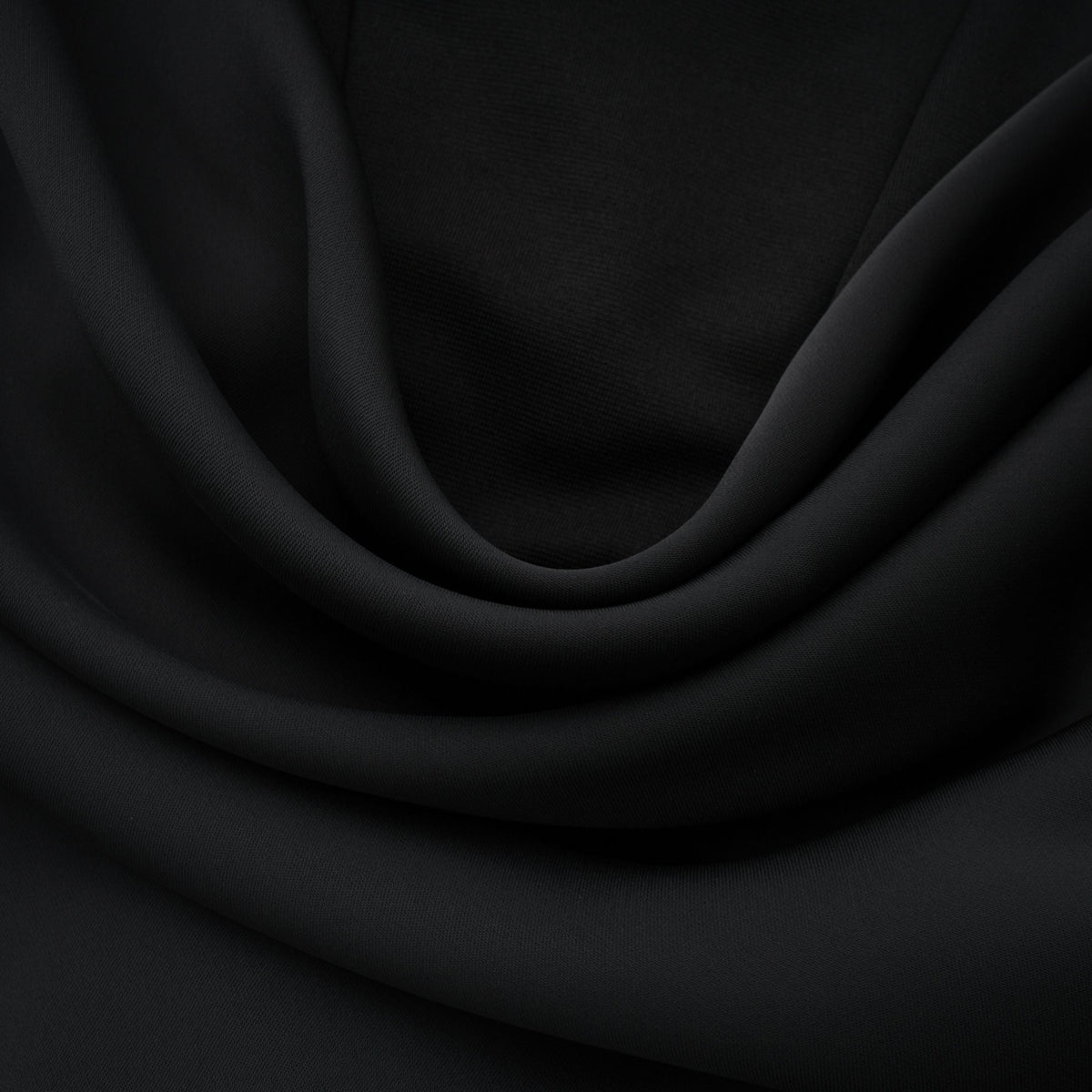 Berit Black Scarf Off Shoulder Ruched Maxi Dress