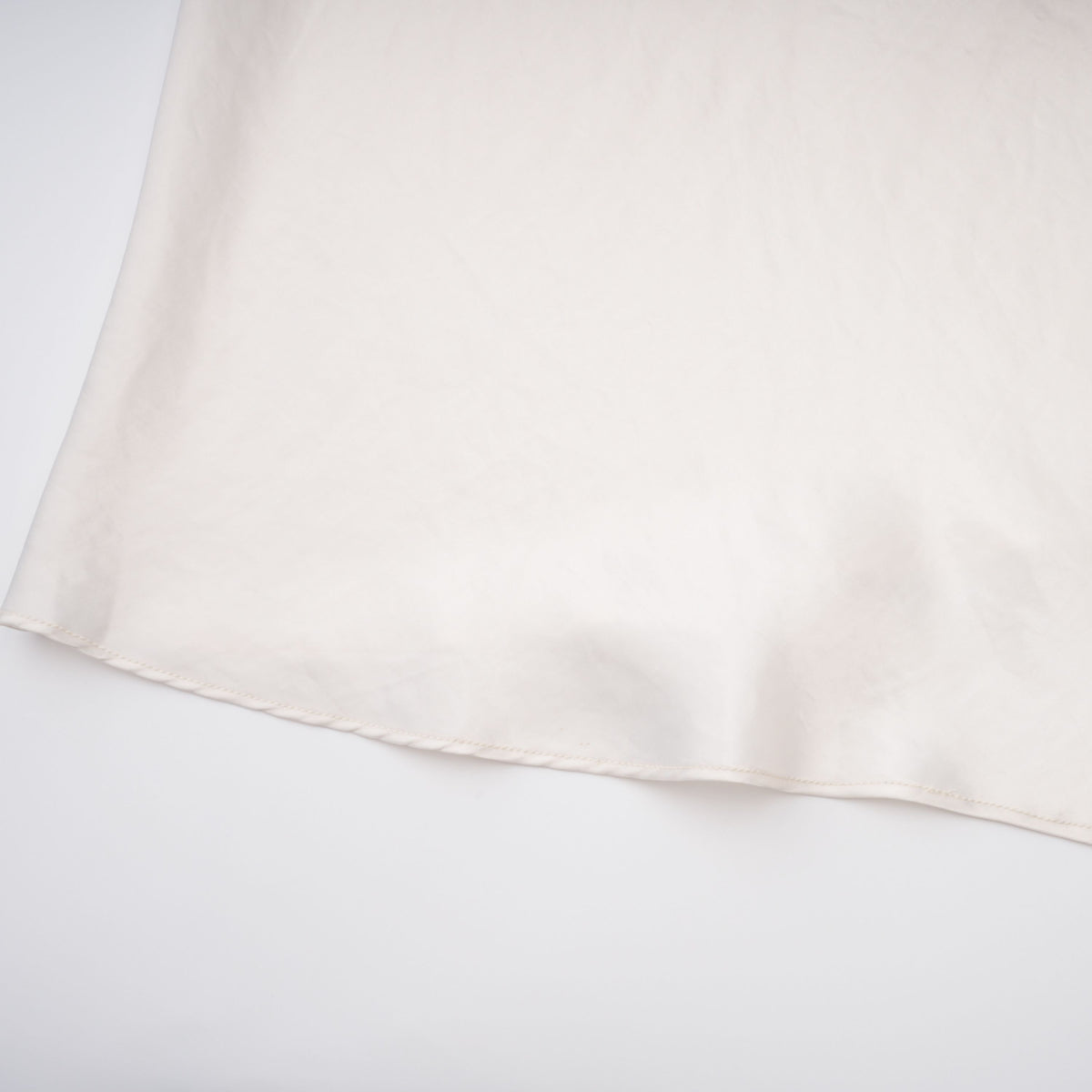 Lilla Beige Strapless Ruffled Satin Maxi Dress (Final Sale-US Only)