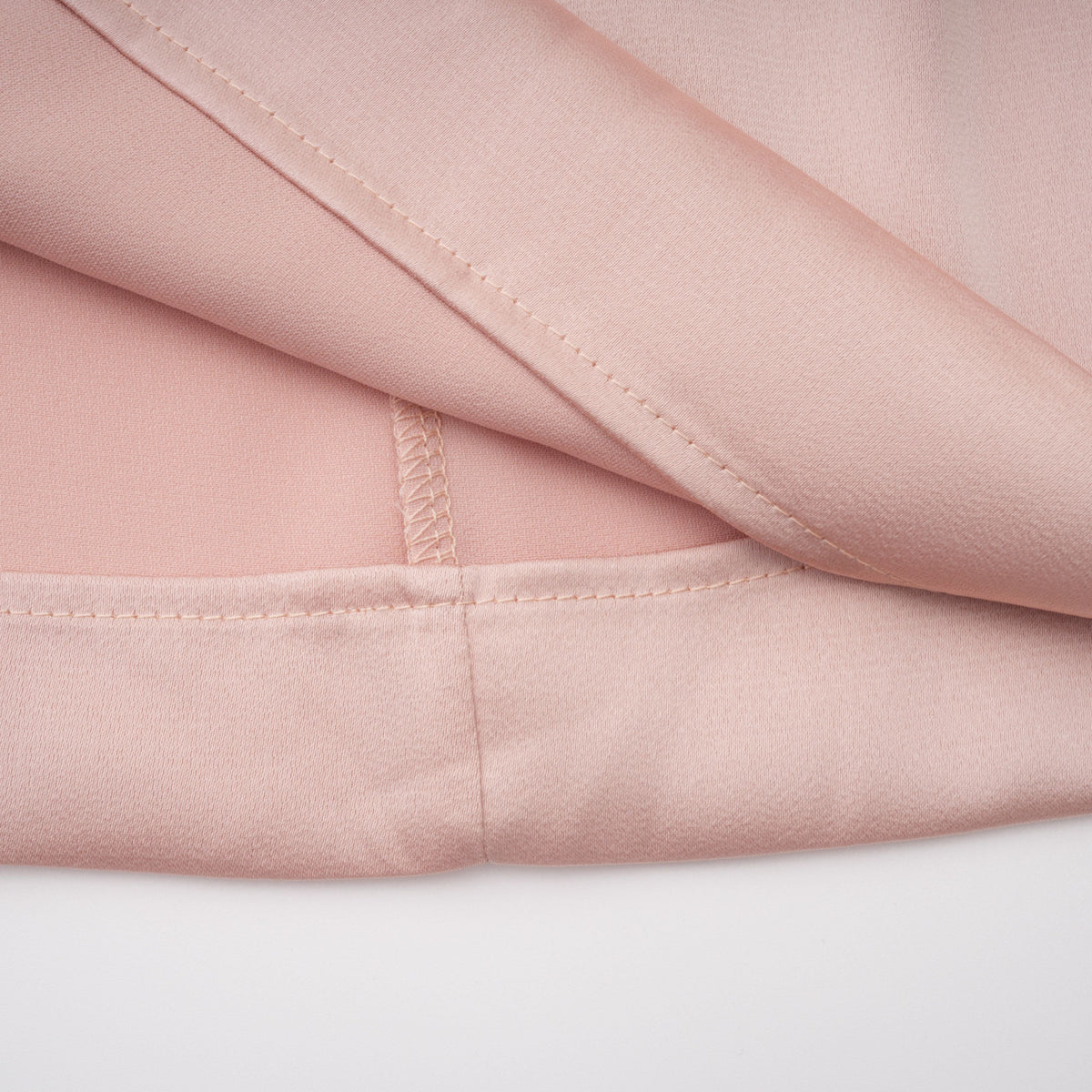 Everleigh Champagne Satin Top & Skirt Set With Cape Detail (Final Sale-US Only)