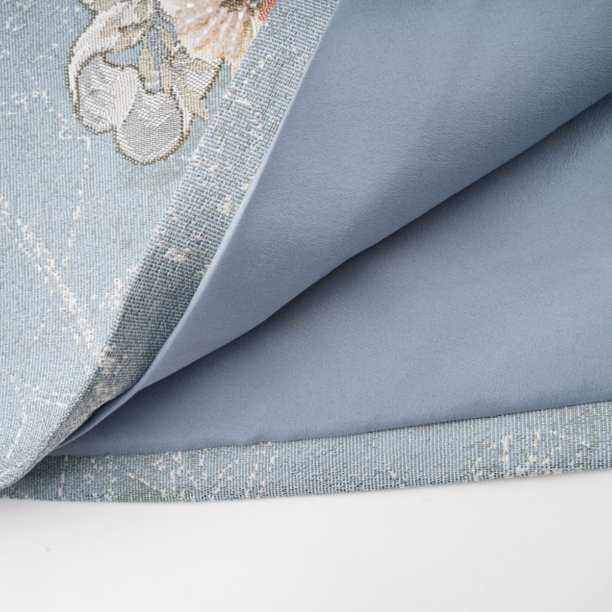 Aliénor blue embroidered mini skirt (Final Sale-US Only)