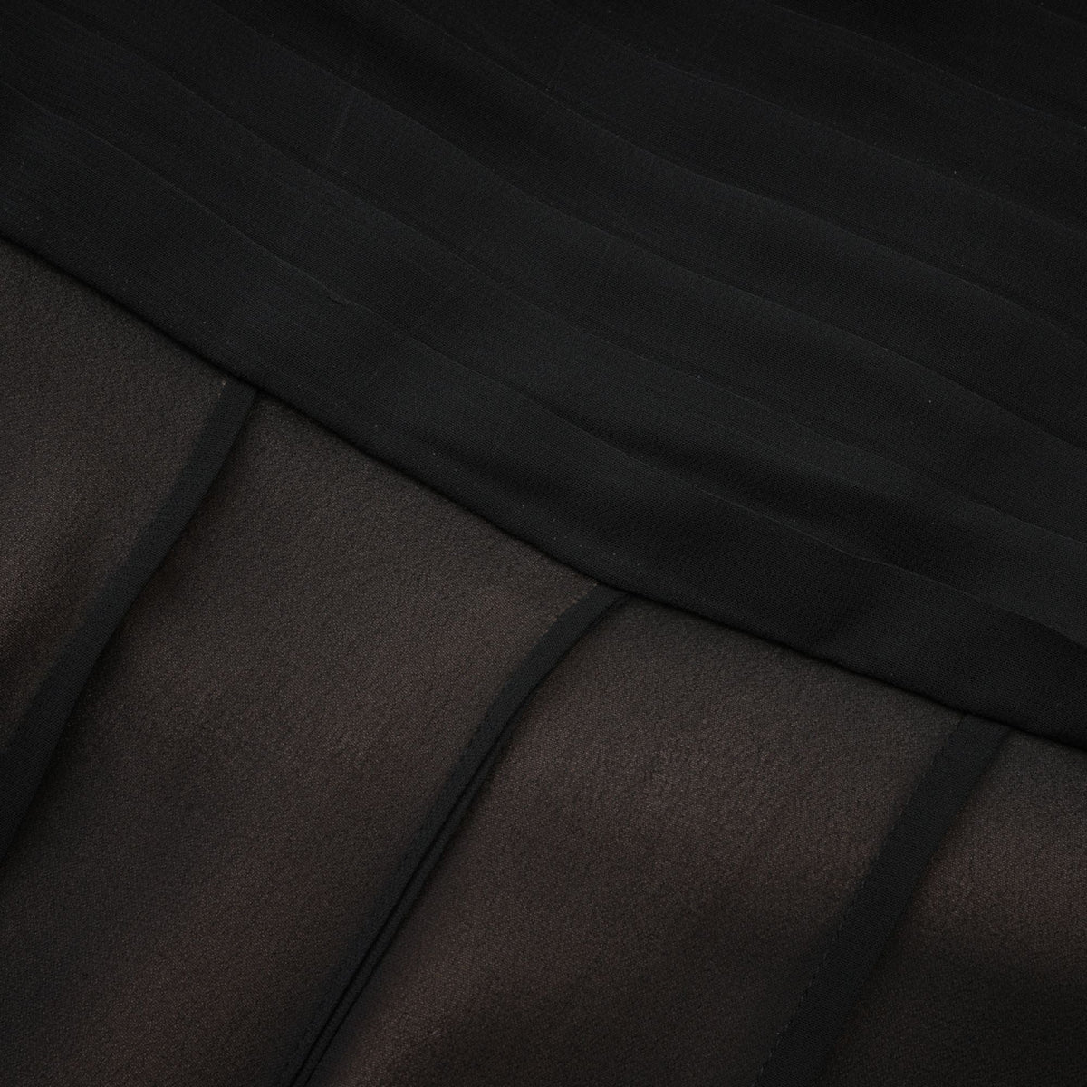 Jacqueline rayon ruffle pleated tulle maxi skirt