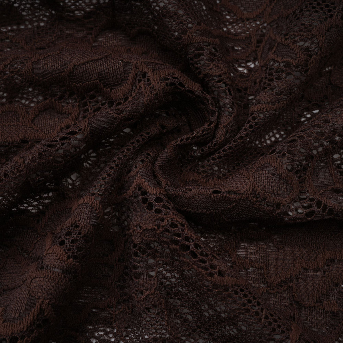 Brigitte Brown Lace Panel Ruched Maxi Dress (Final Sale-US Only)