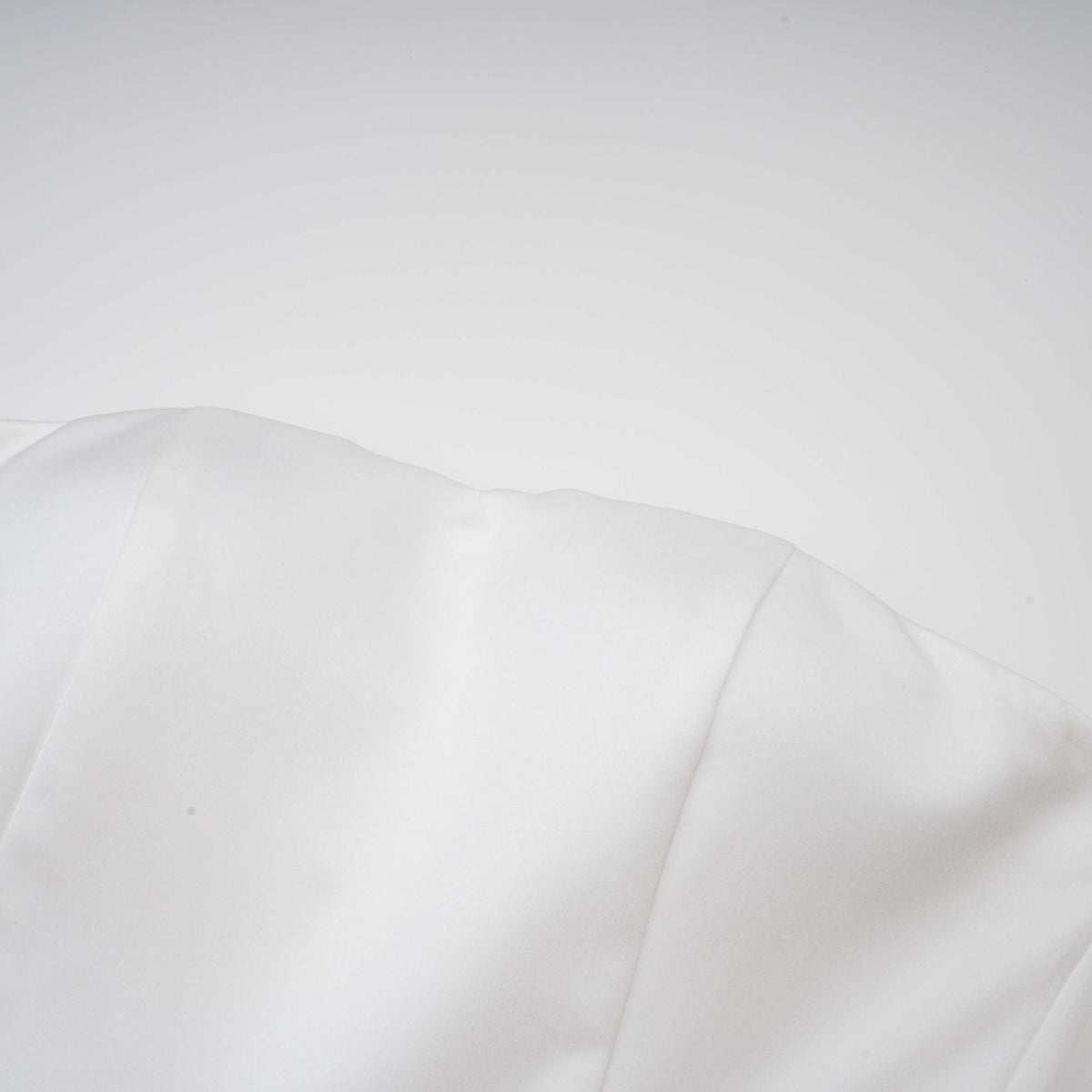 Lucie white petal-layered strapless corset mini dress (Final Sale-US Only)