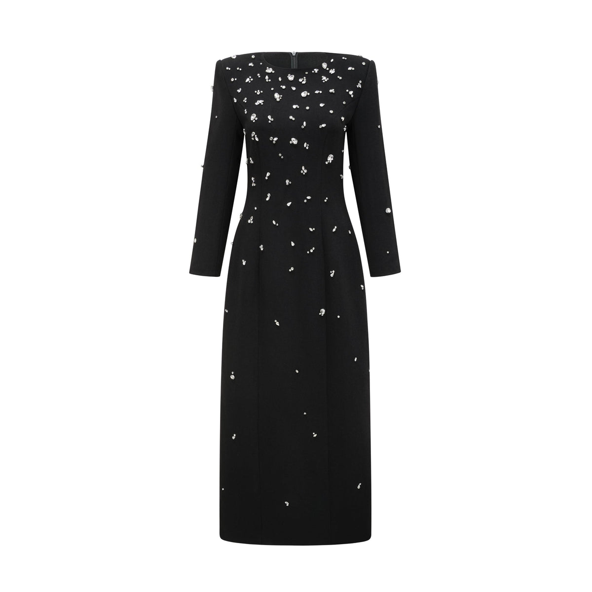 Imelda black crystal-embellished maxi dress (Final Sale-US Only)